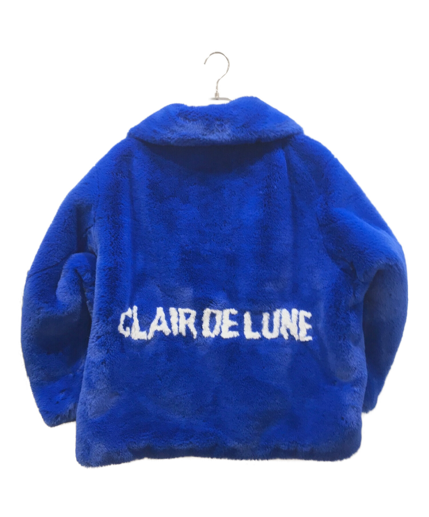 clair de lune ファーコート 青 clair de lune ファーコート