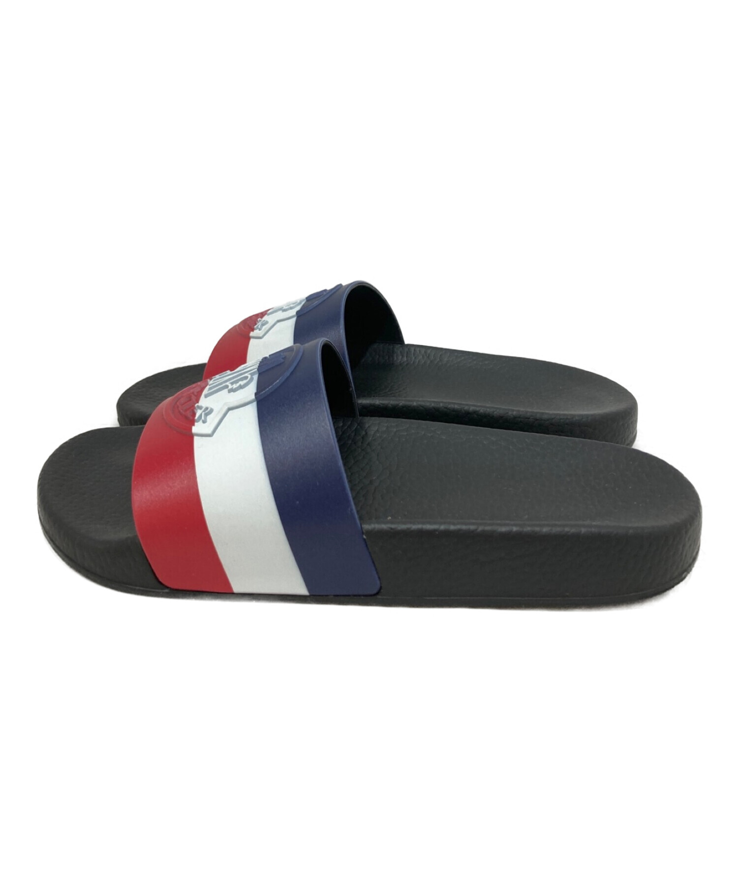 中古・古着通販】MONCLER (モンクレール) シャワーサンダル ブラック 