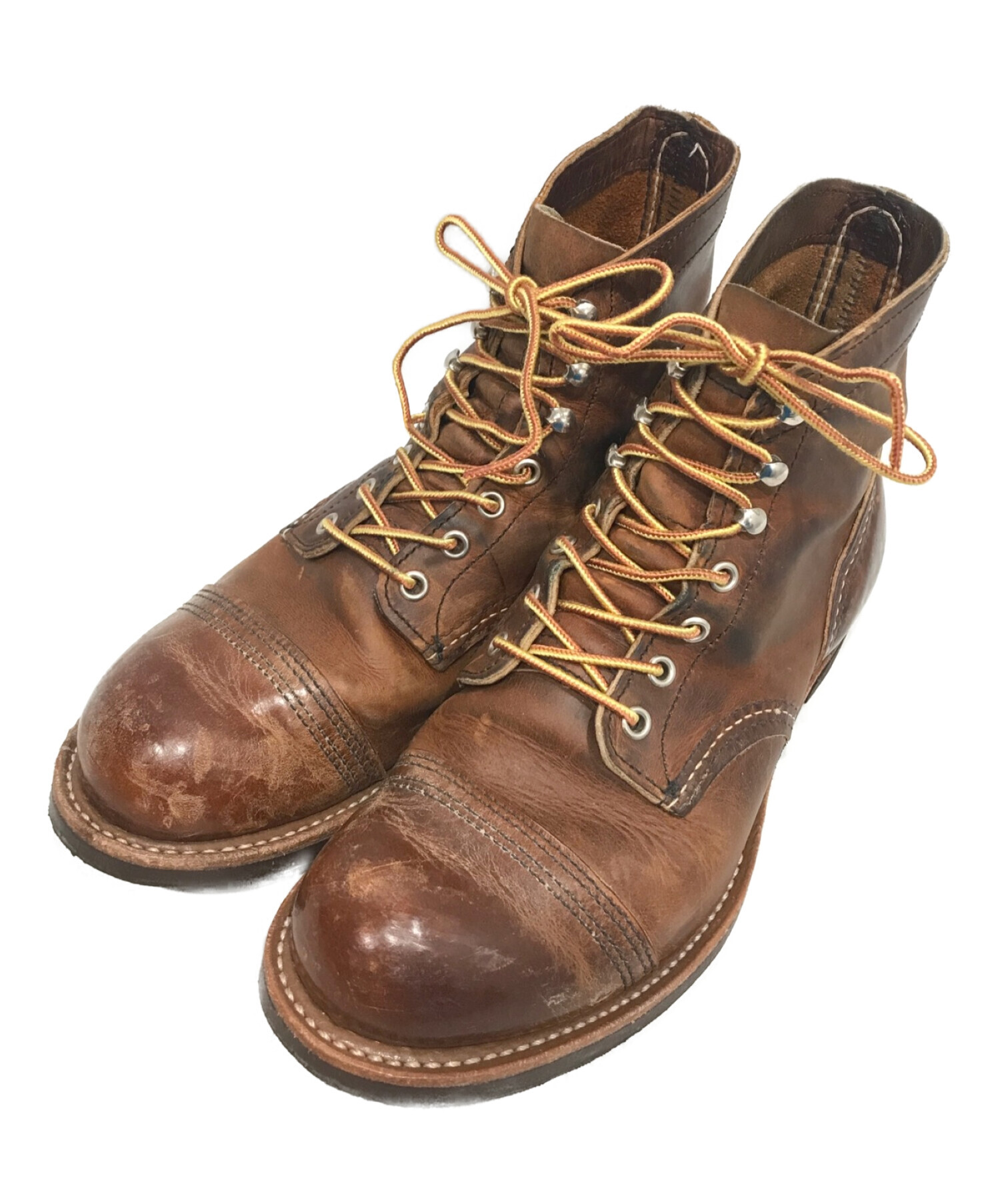 中古・古着通販】RED WING (レッドウィング) IRON RANGER ブラウン 