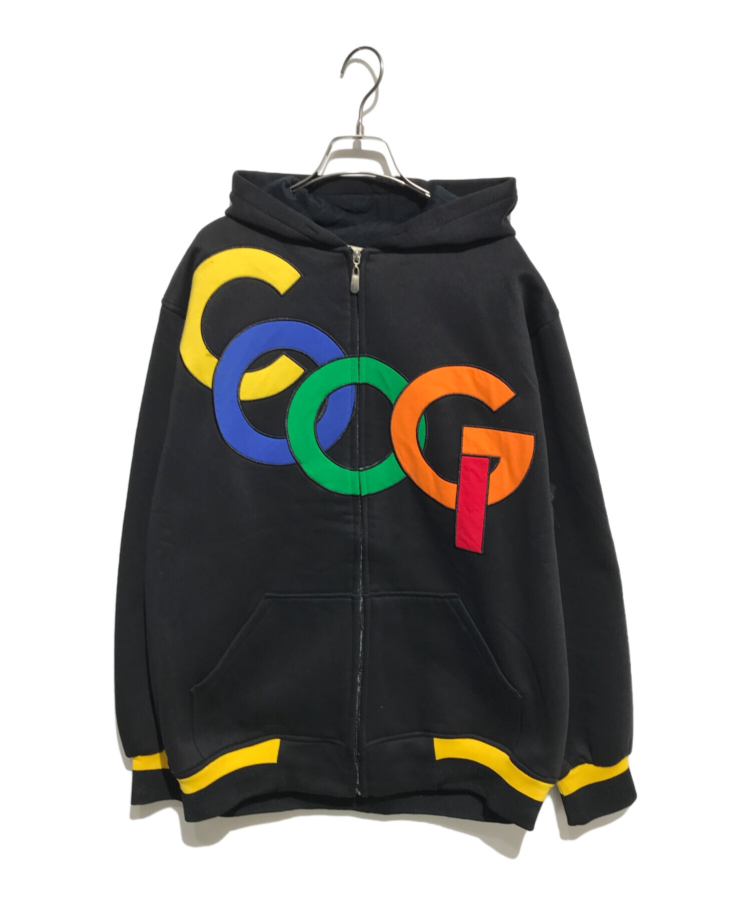 中古・古着通販】Coogi (クージー) ジップパーカー ブラック サイズ:XL 
