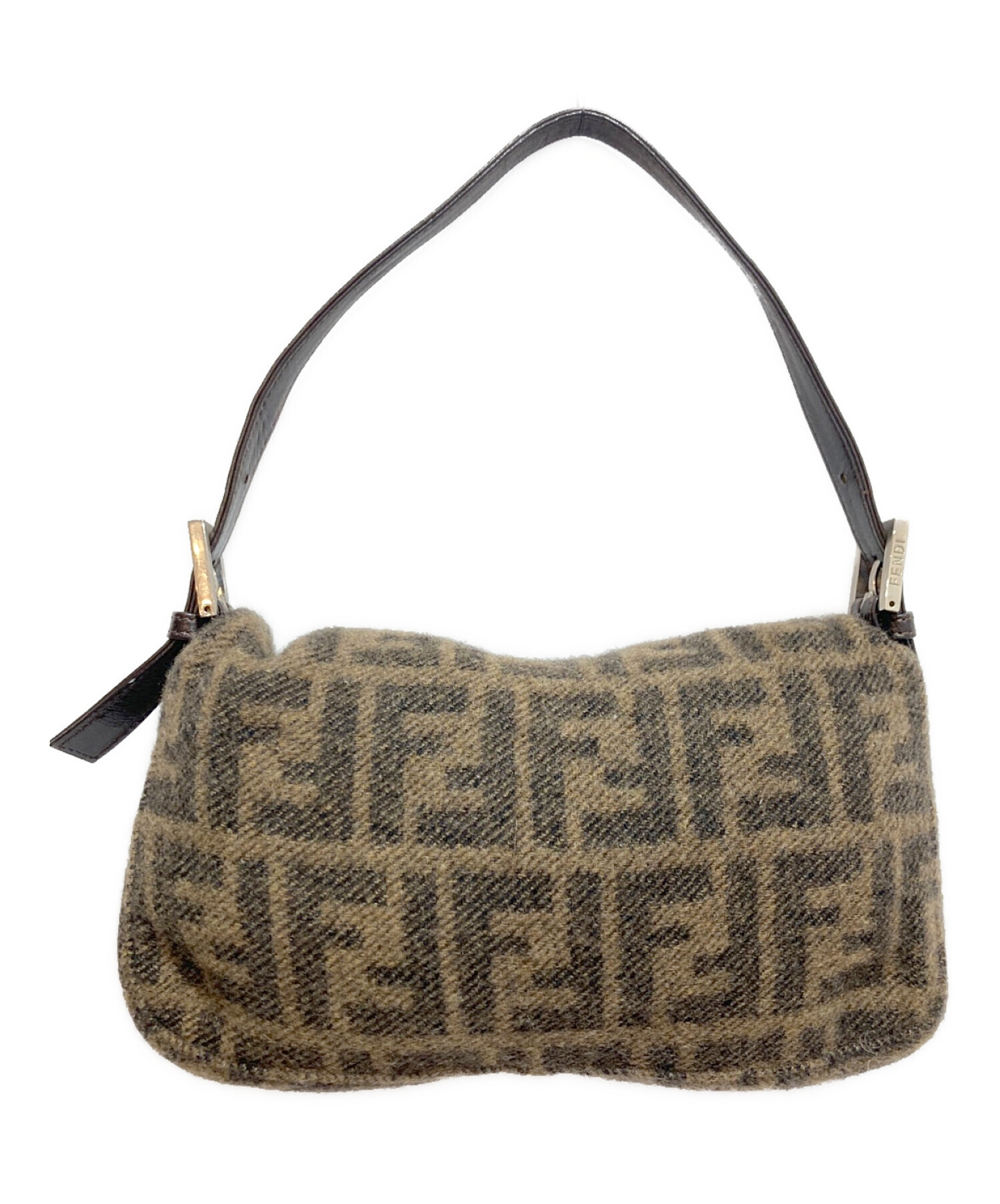 フェンデイバケットカシミア FENDI マンマバケット カシミア ブラック