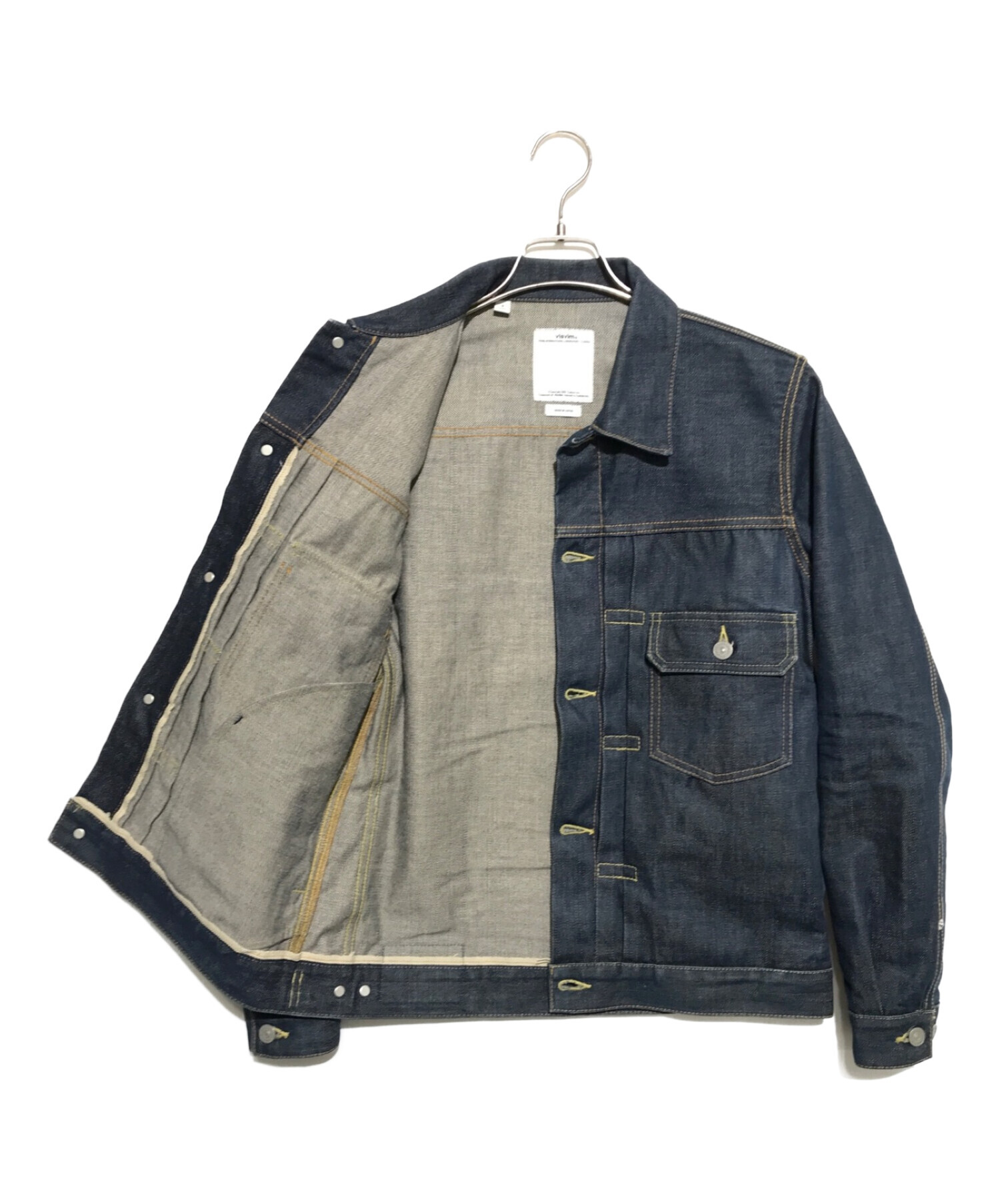 中古・古着通販】VISVIM (ビズビム) 101 JKT UNWASHED インディゴ 