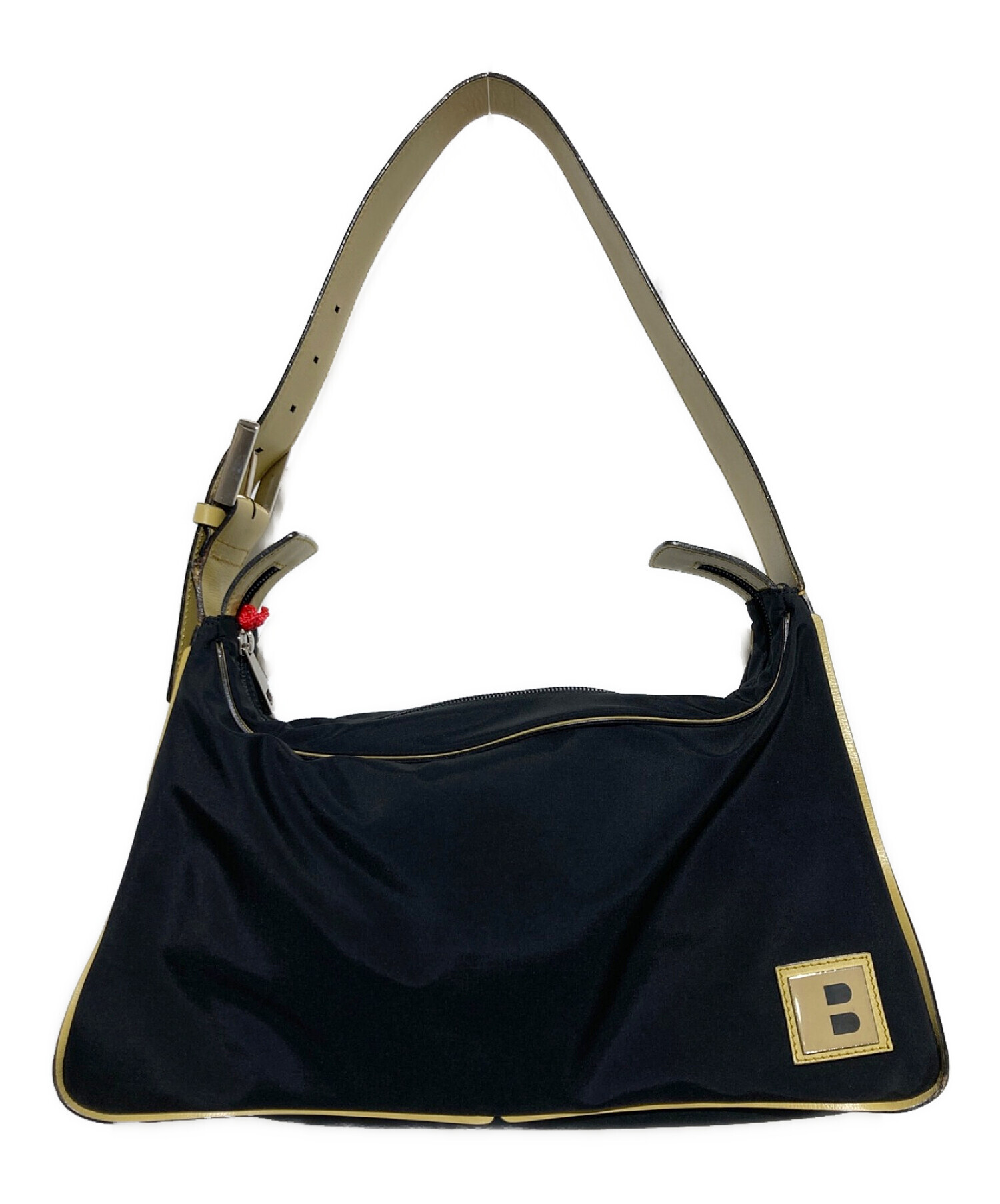 中古・古着通販】BALLY (バリー) ナイロン切替ワンショルダーバッグ 