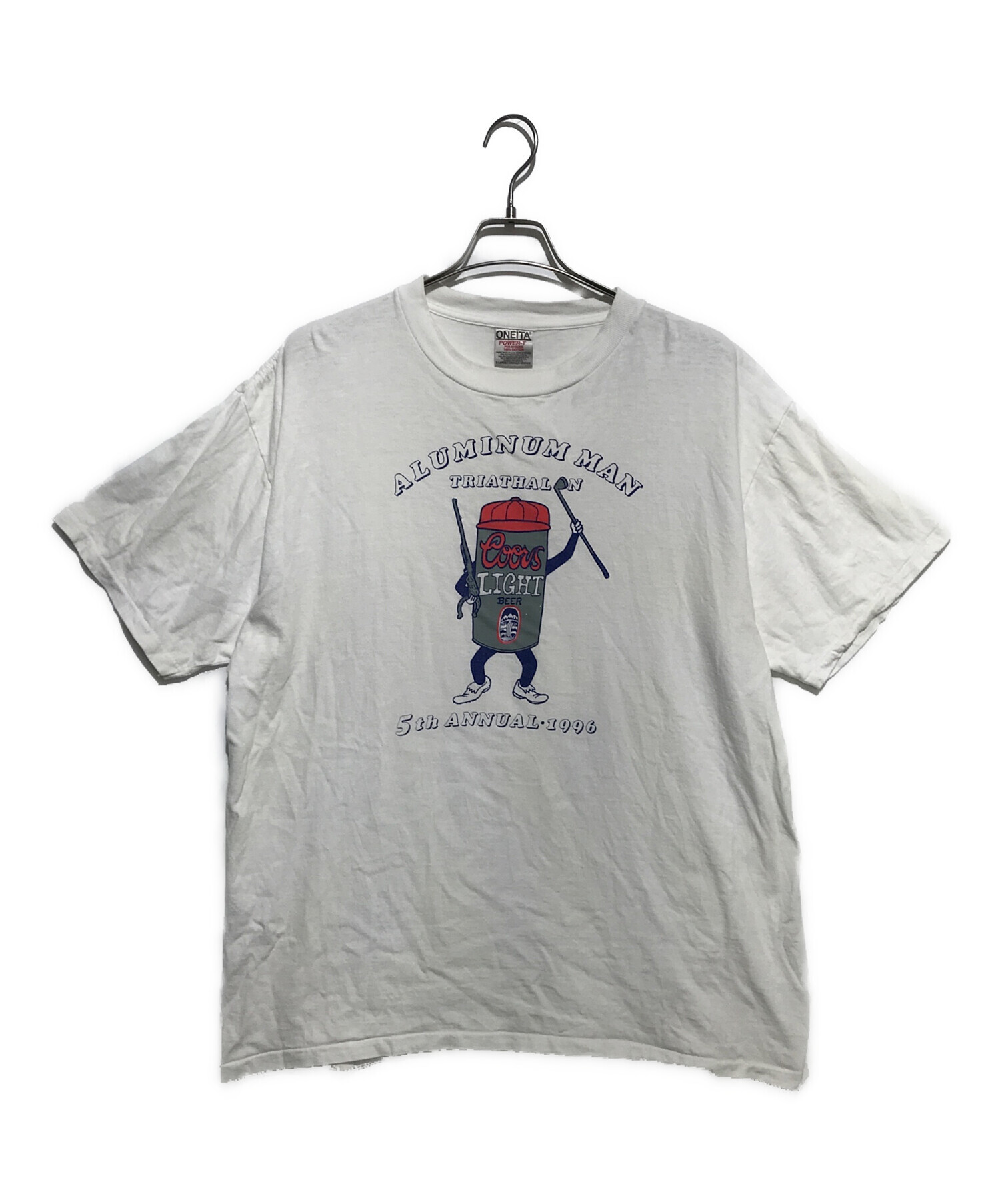 ONEITA ヴィンテージ古着 オニータ ONEITA 80s中期～90s前期後期 銀タグ L