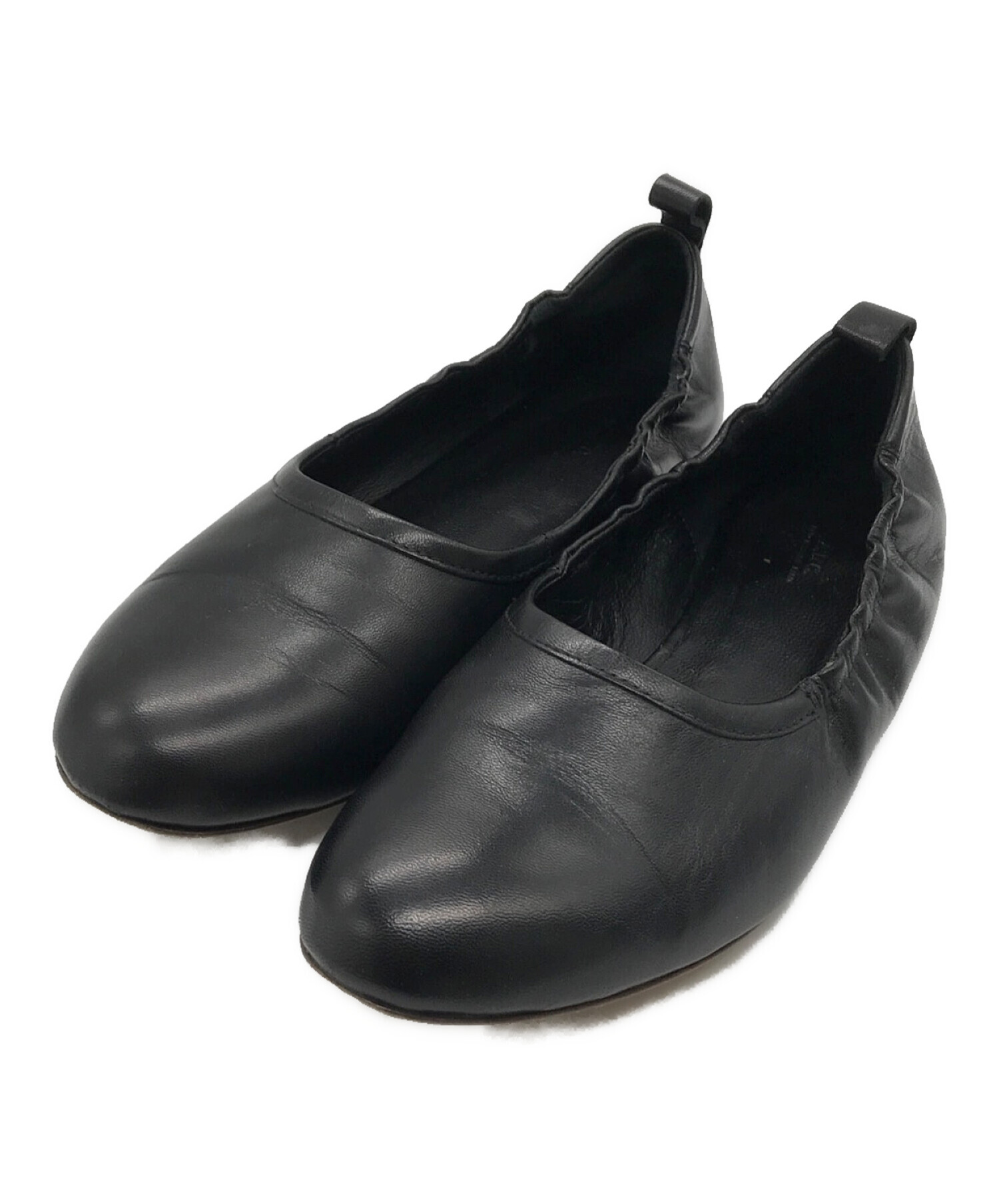中古・古着通販】A.P.C. (アーペーセー) レザーバレエシューズ 