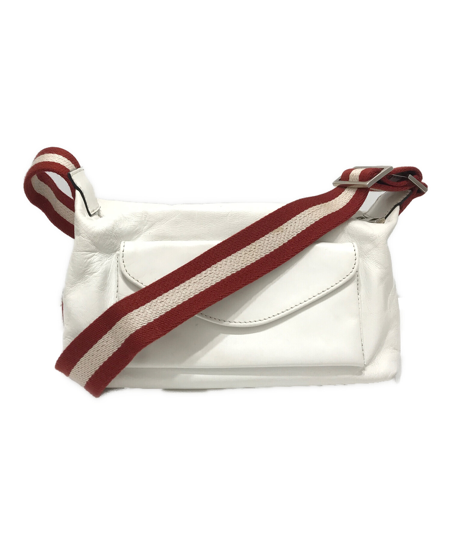 中古・古着通販】BALLY (バリー) レザーショルダーバッグ  