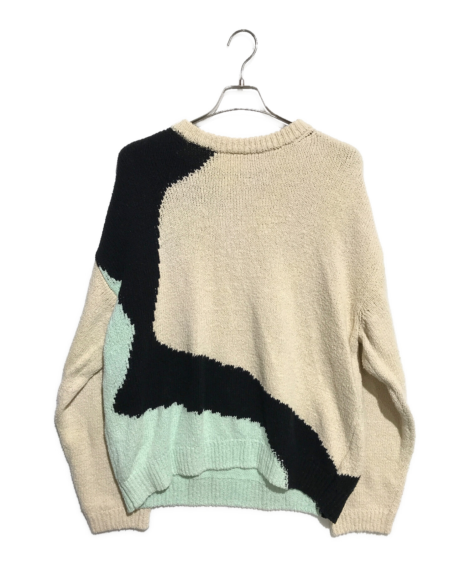 YOKE (ヨーク)INTARSIA COTTON SWEATER サイズ2