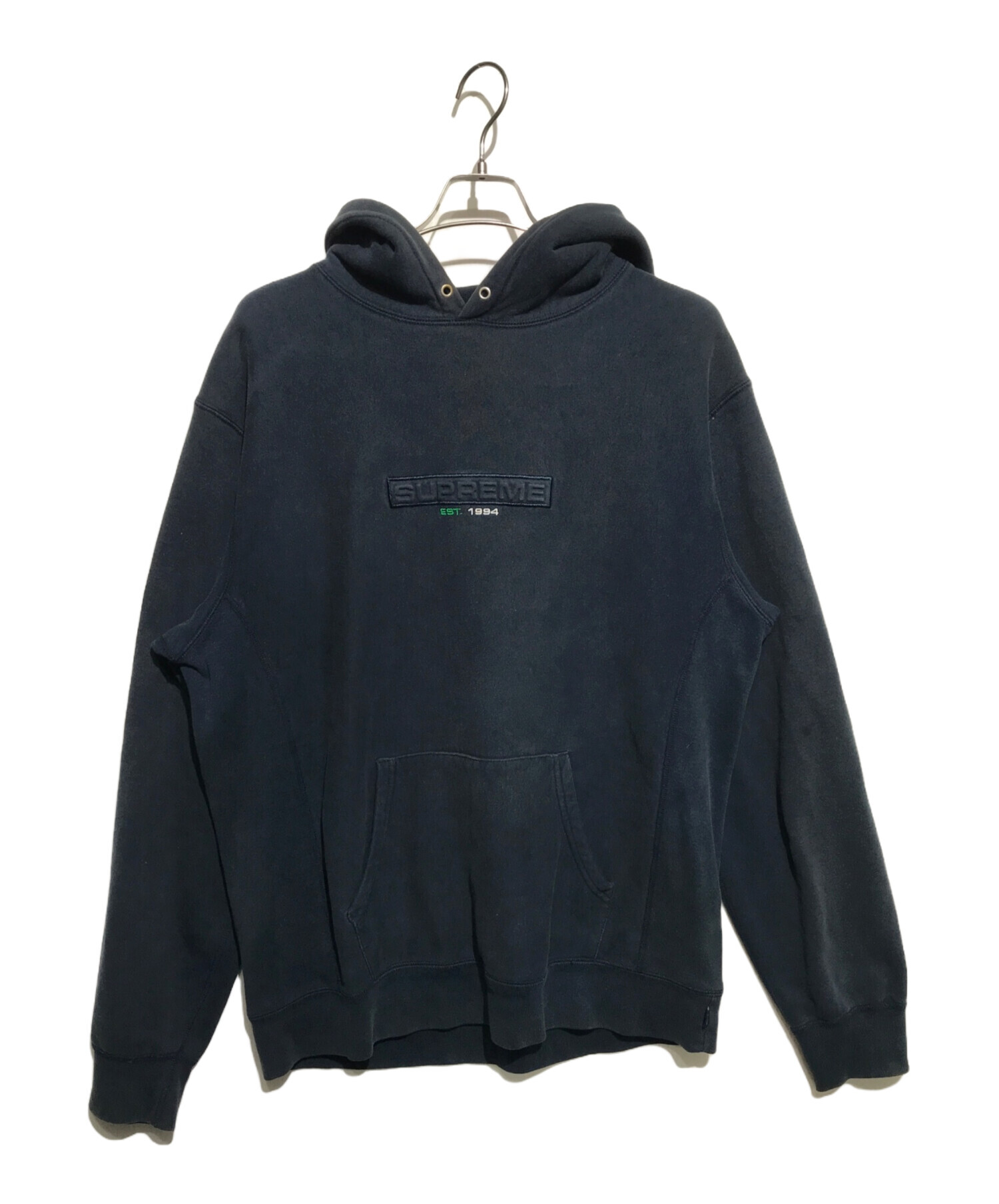 中古・古着通販】SUPREME (シュプリーム) Embossed Logo Hooded 