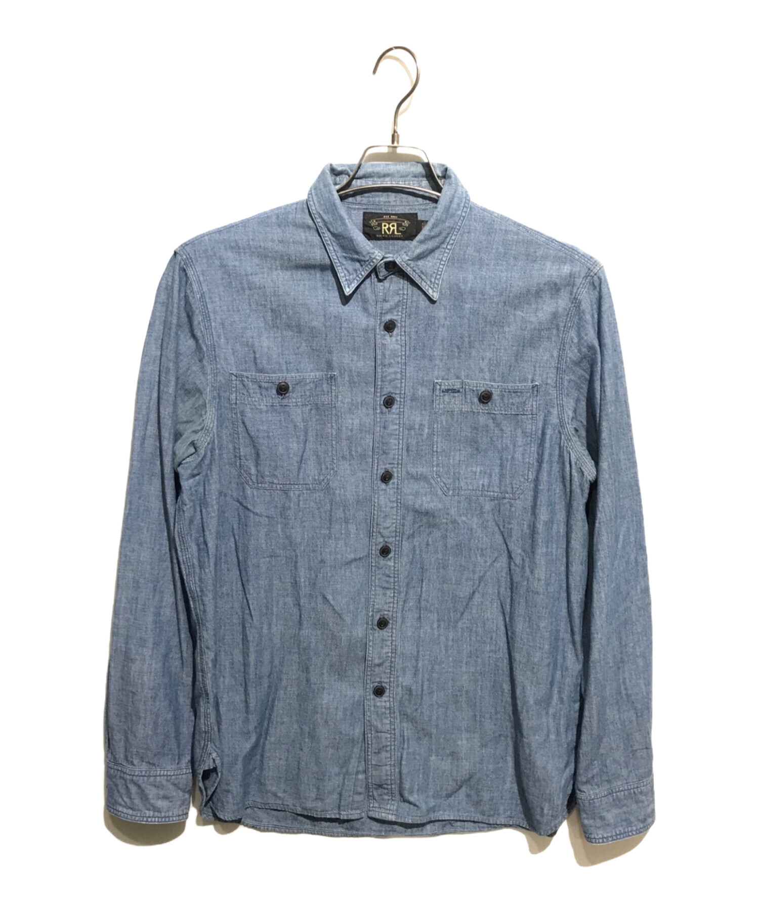 中古・古着通販】RRL (ダブルアールエル) シャンブレーシャツ 