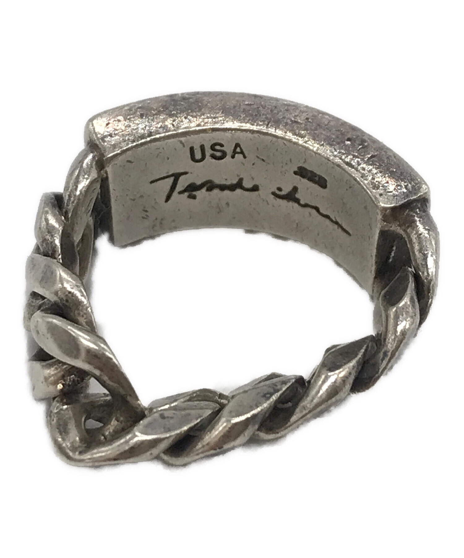 23号｜リング指輪 ファッション テンダーロイン IDリング