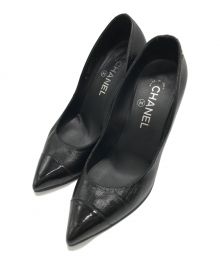 中古・古着通販】CHANEL (シャネル) ポインテッドトゥヒールパンプス 