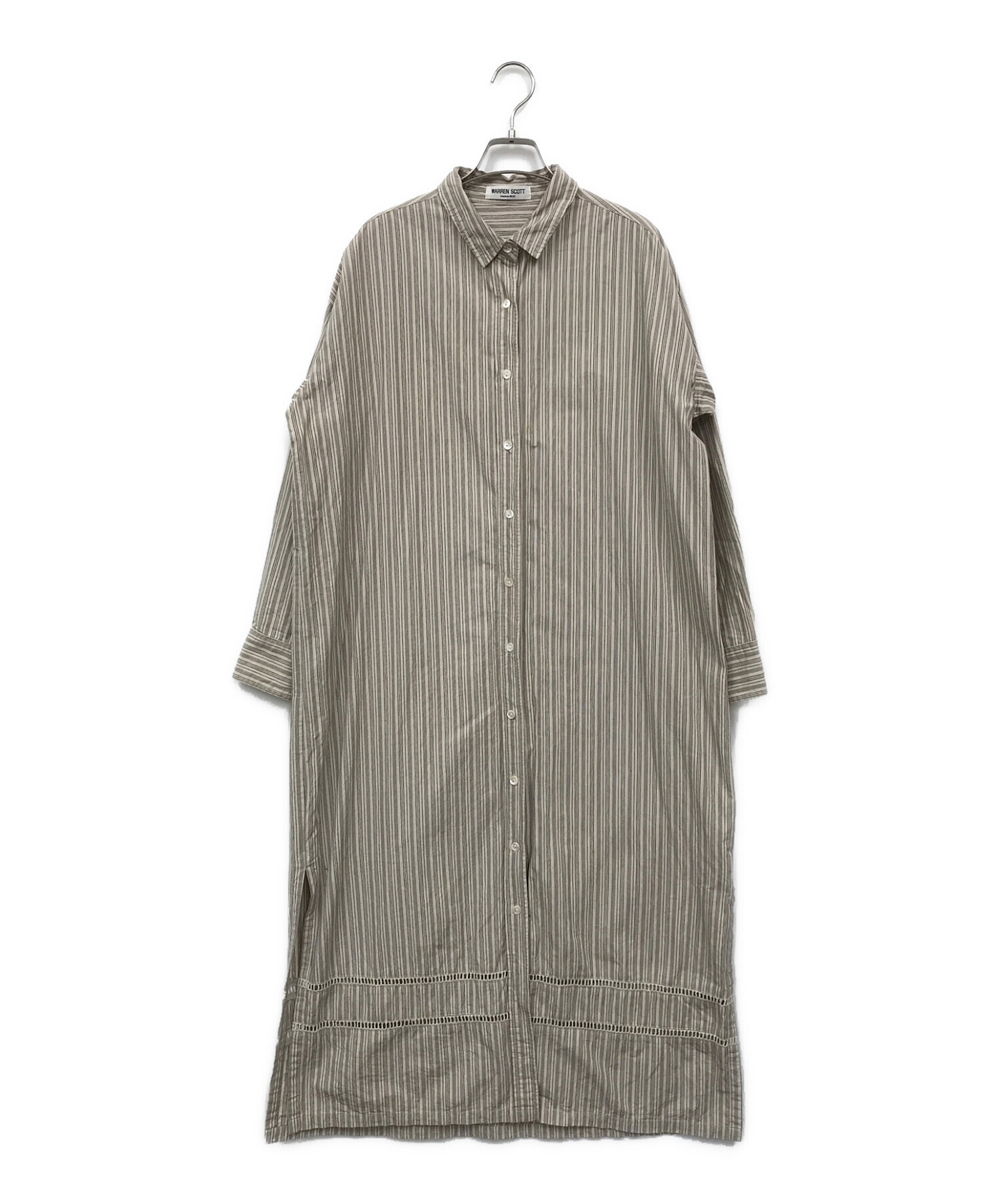 中古・古着通販】warren scott (ウォーレンスコット) シャツワンピース  