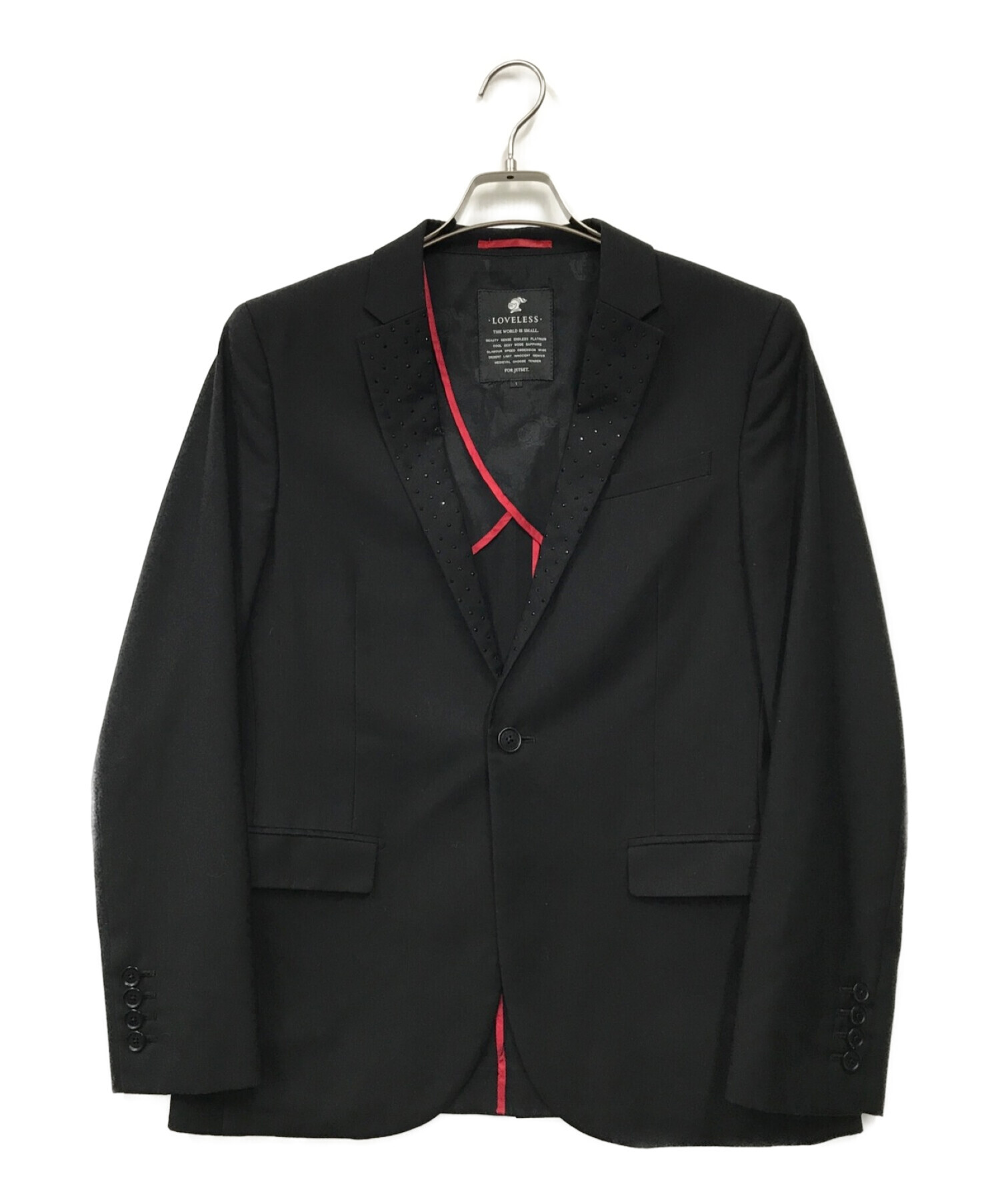 LOVELESS (ラブレス) テーラードジャケット ブラック サイズ:1