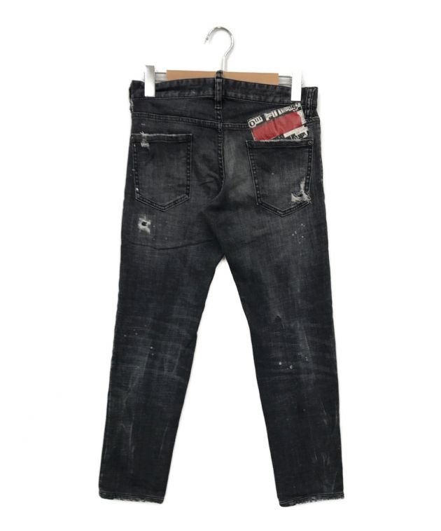 中古・古着通販】DSQUARED2 (ディースクエアード) ダメージ加工  