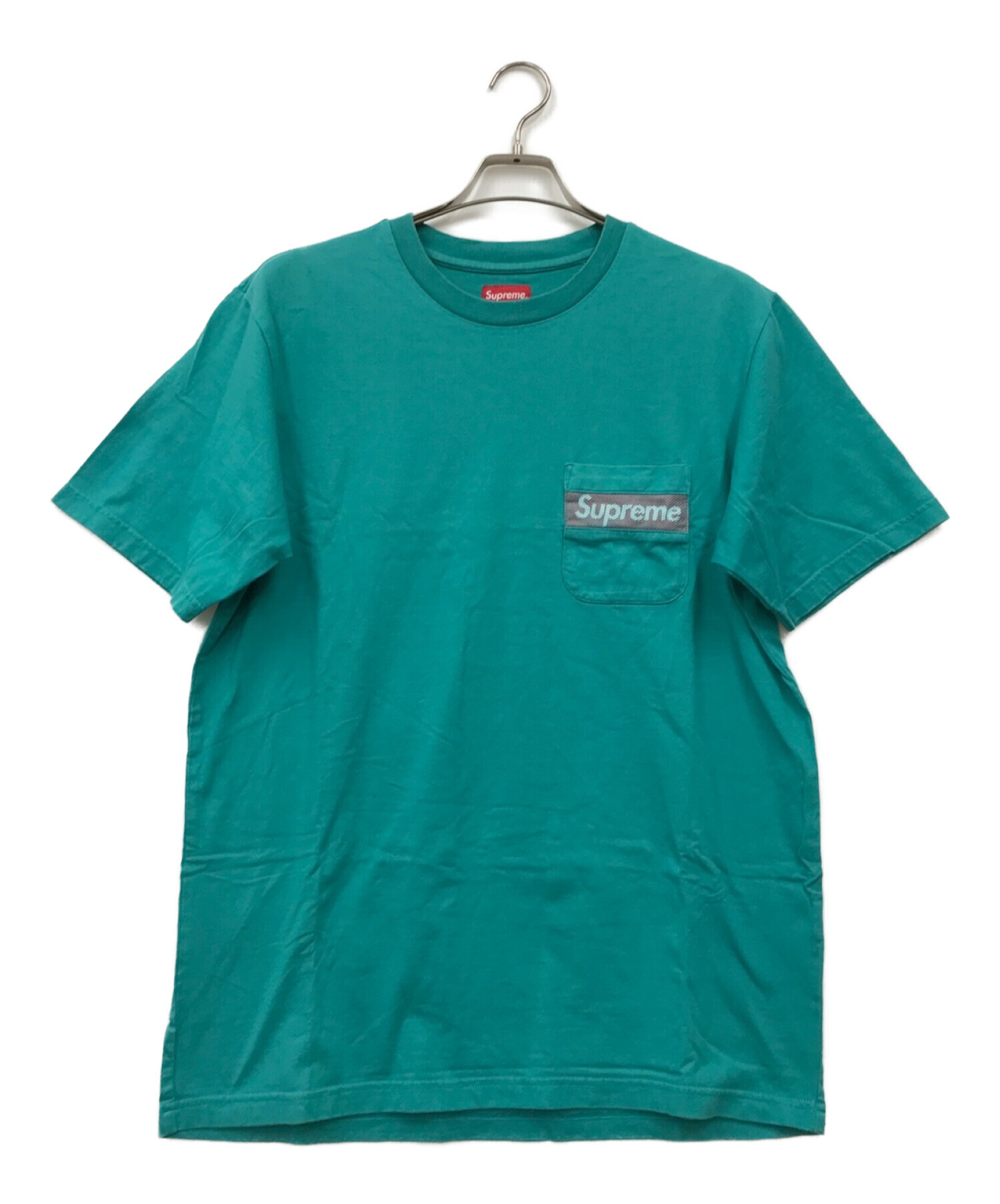 Mesh Stripe Pocket Tee シュプリーム  mサイズTシャツ/カットソー(半袖/袖なし)