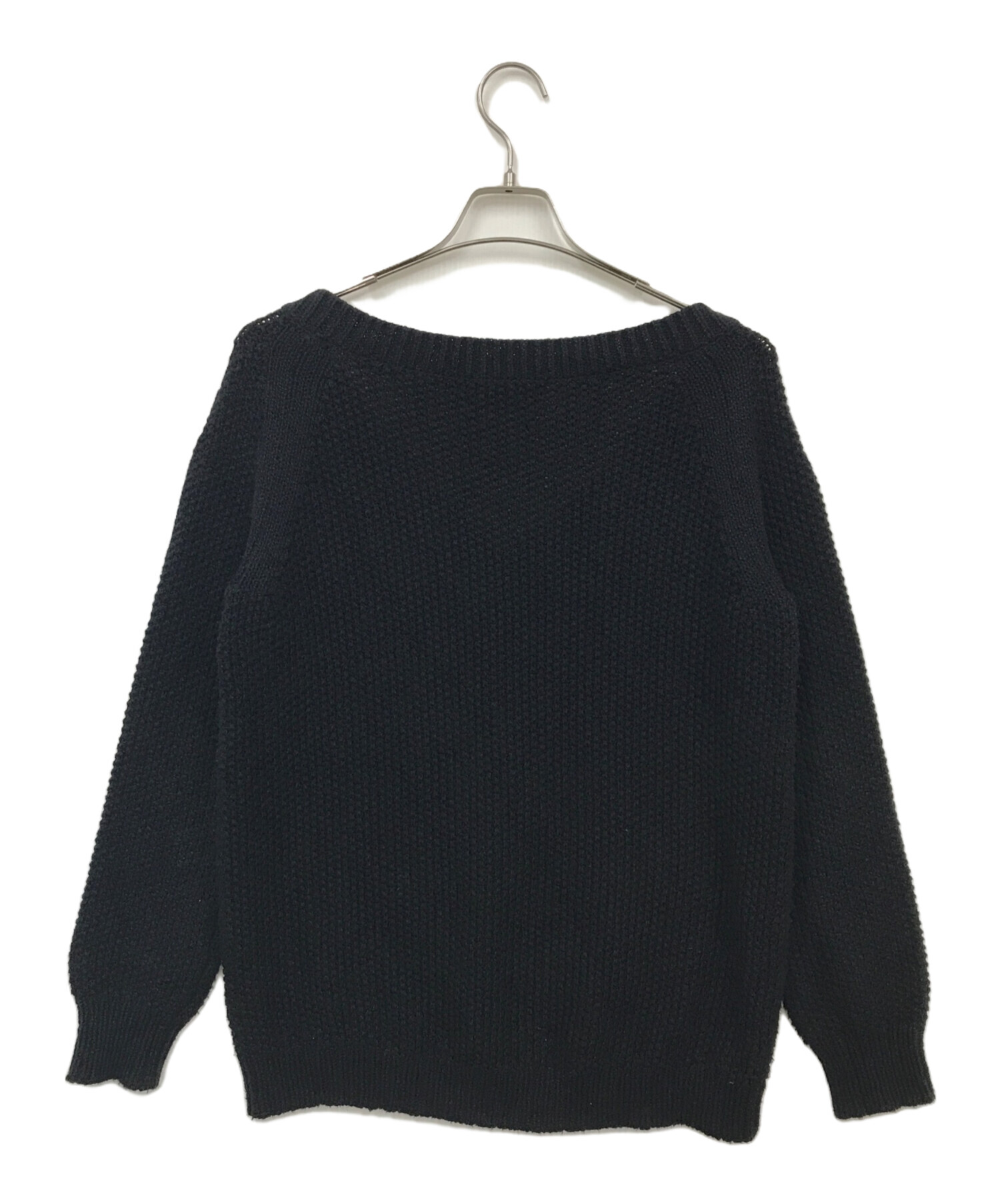 中古・古着通販】DRAWER (ドゥロワー) ニット ブラック サイズ:S 