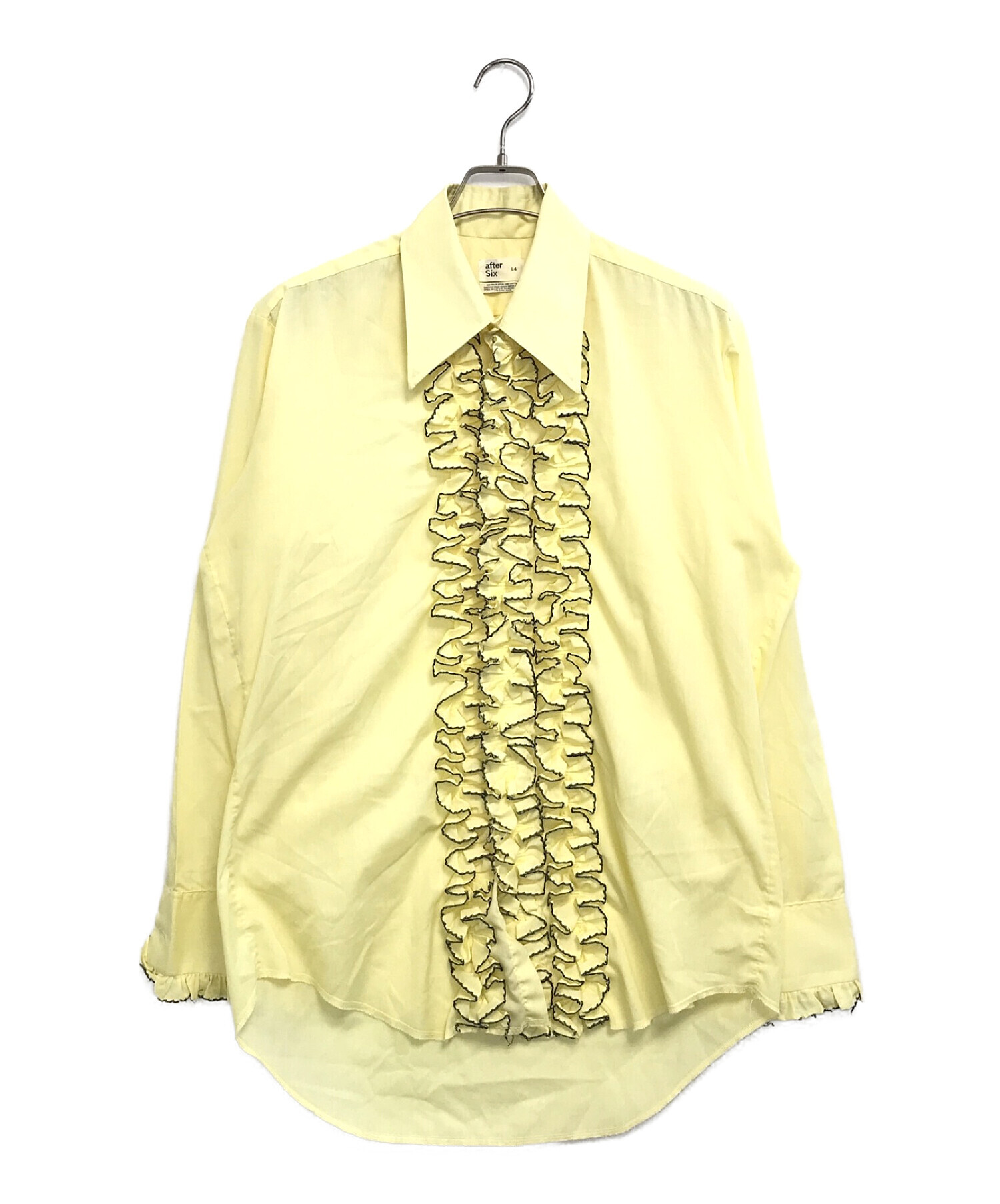 after six frill shirt 70s フリルシャツ