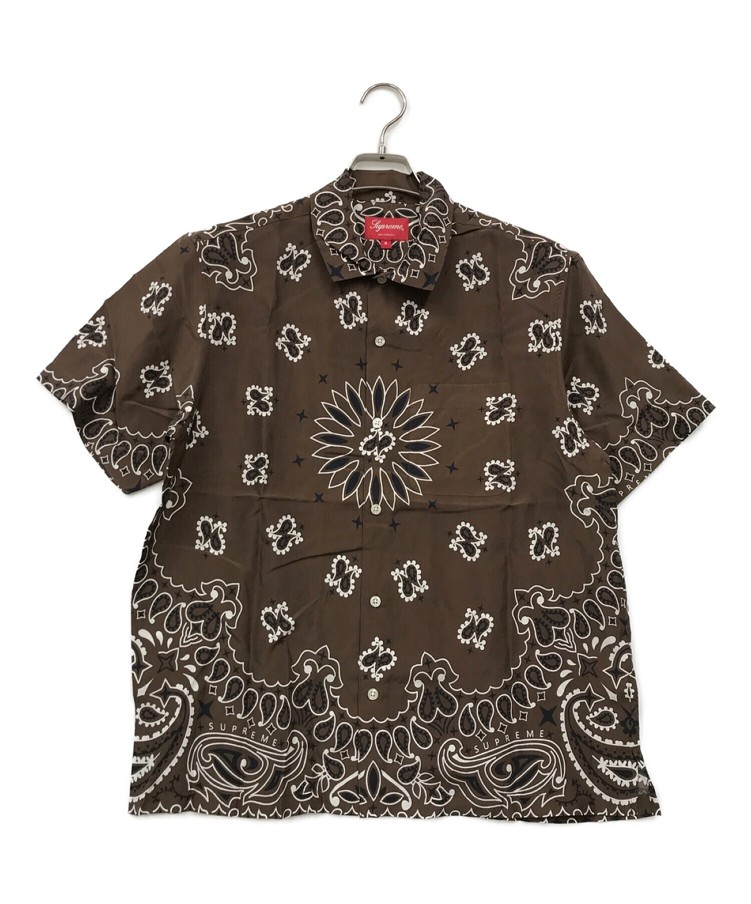 中古・古着通販】SUPREME (シュプリーム) Bandana Silk S/S Shirt 