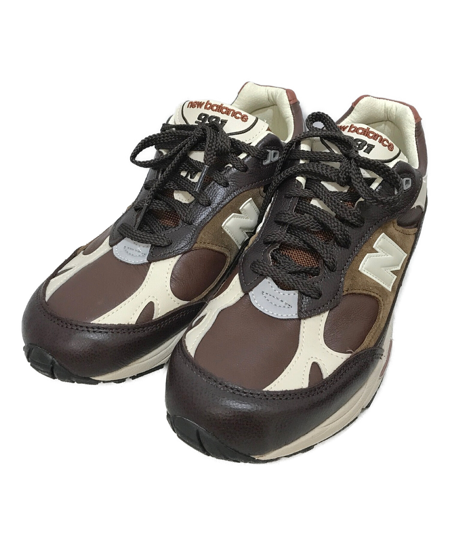 中古・古着通販】NEW BALANCE (ニューバランス) M991GBI ブラウン  