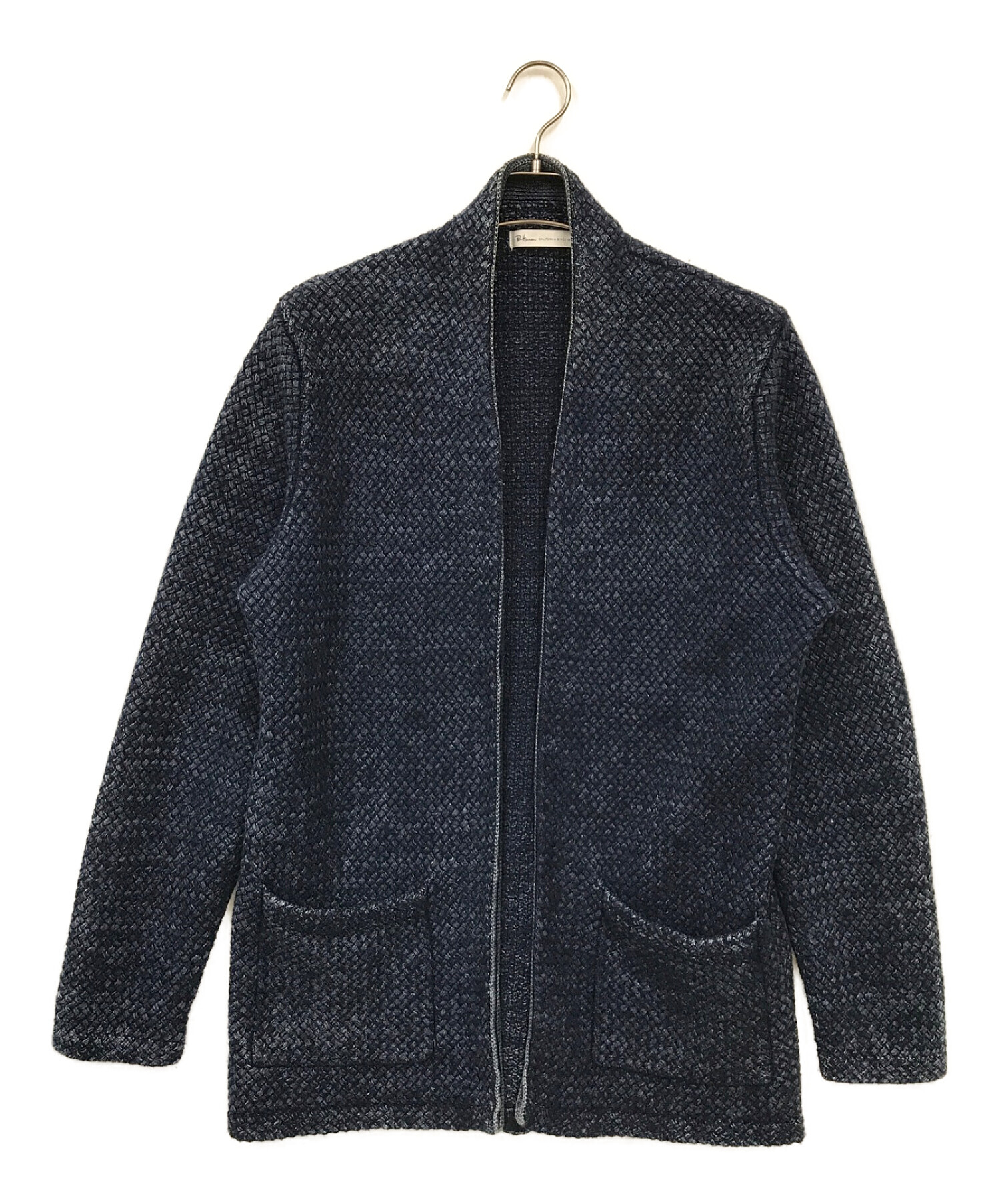 美品　ロンハーマン　RHC デニム　インディゴ　カーディガン　ジャケット　XL ロンハーマンカーディガンインディゴサイズS