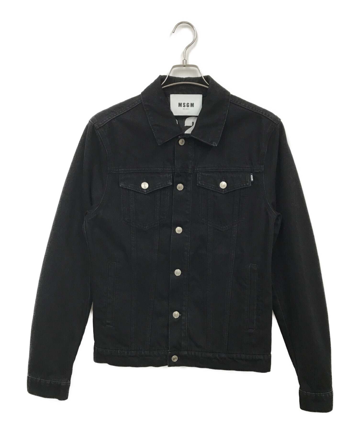 中古・古着通販】MSGM (エムエスジーエム) ロゴプリントデニム 
