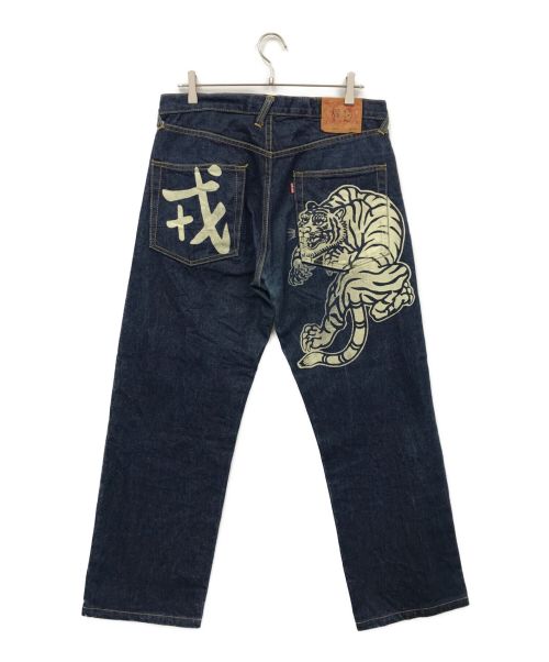 中古・古着通販】EVISU (エビス) デニムパンツ インディゴ サイズ:34 