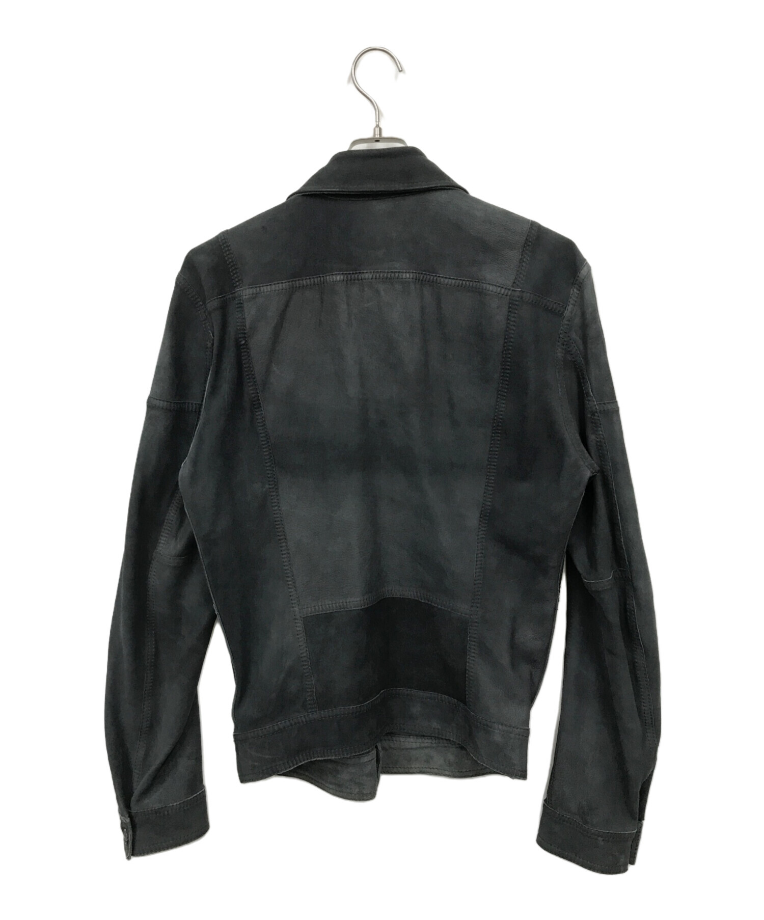 中古・古着通販】DIESEL (ディーゼル) レザージャケット グリーン 