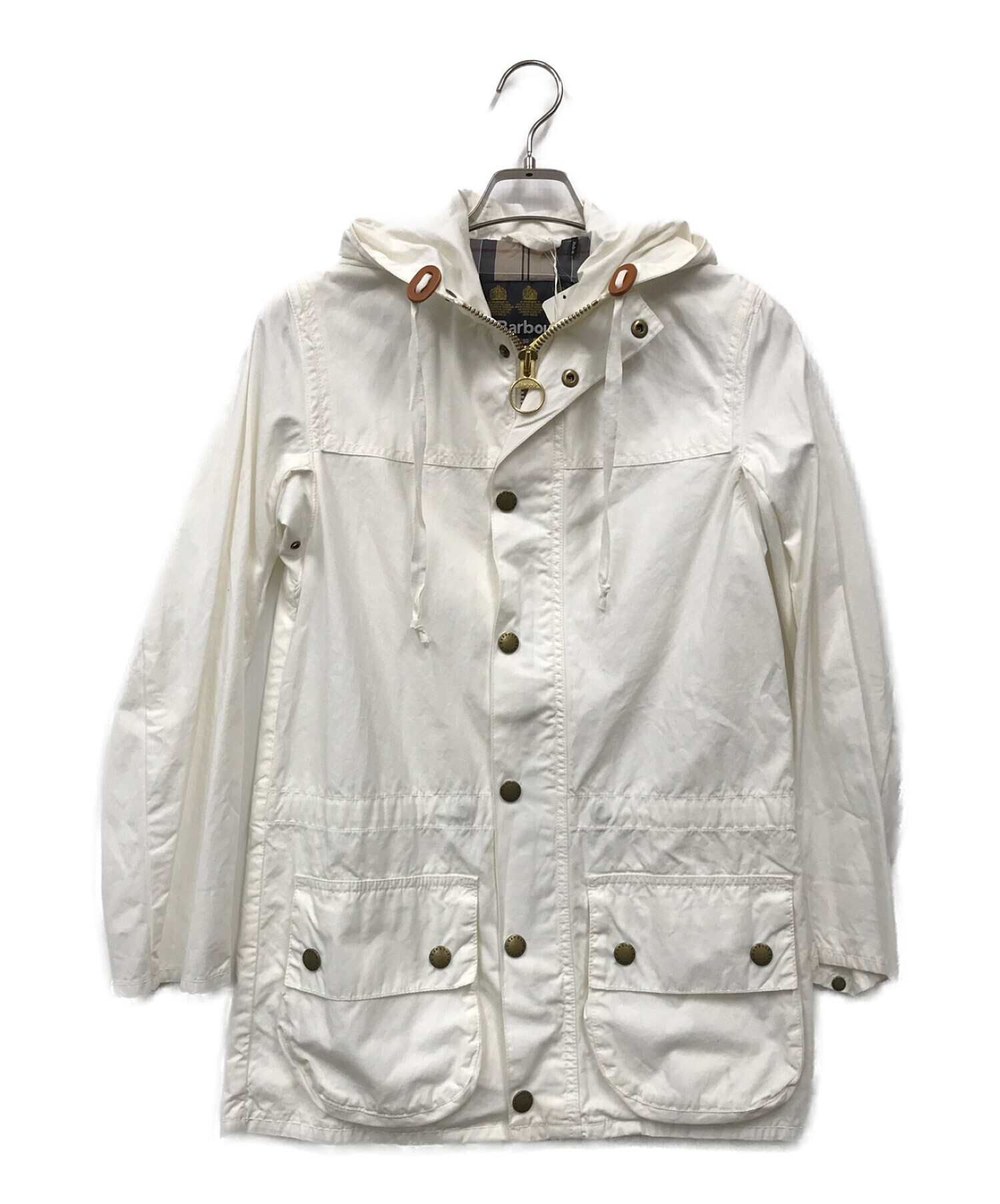 barbour バブアージャケットホワイト