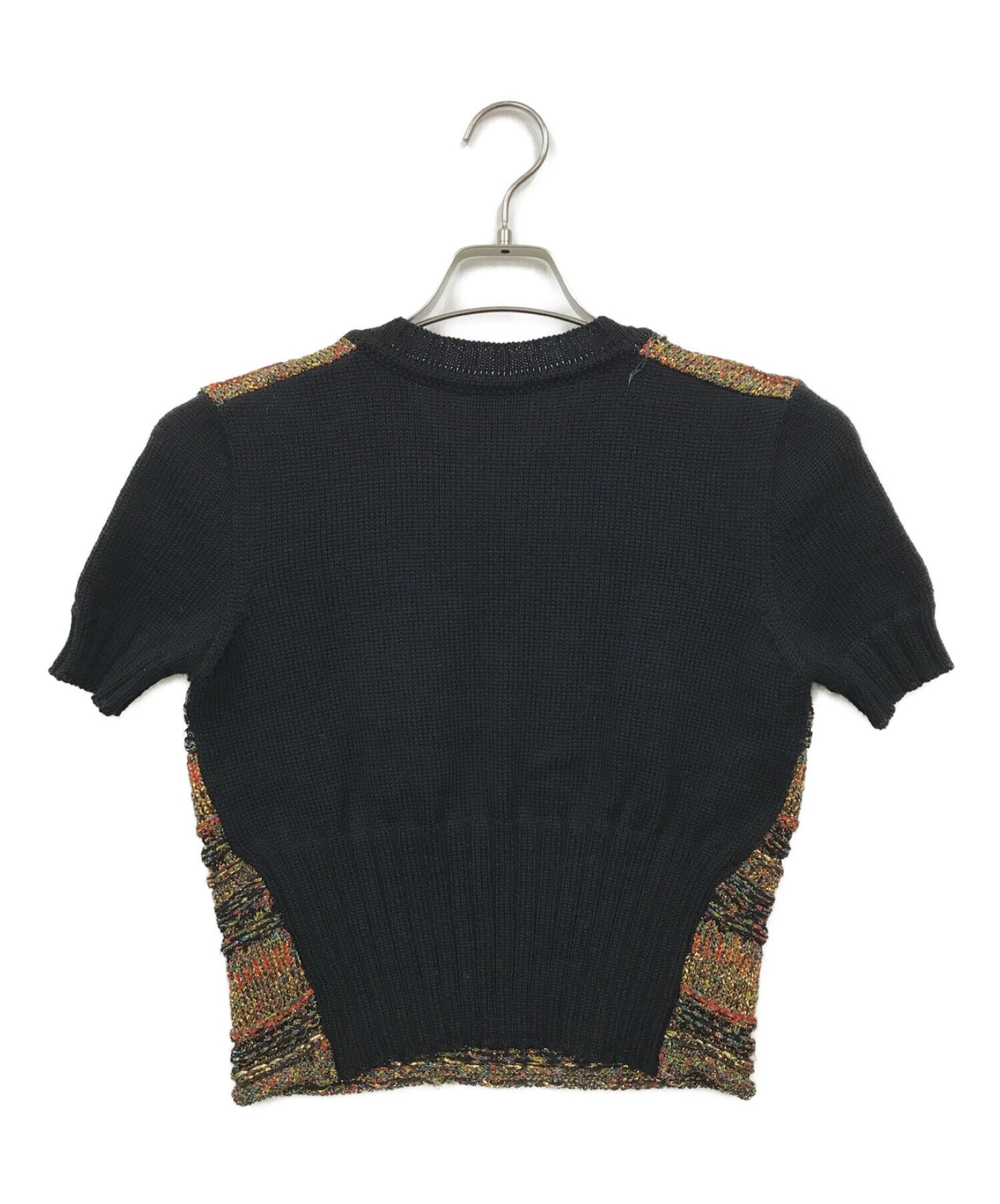 Dries Van Noten 15AW 総柄半袖ニット Dries Van Noten 15AW 総柄半袖ニット