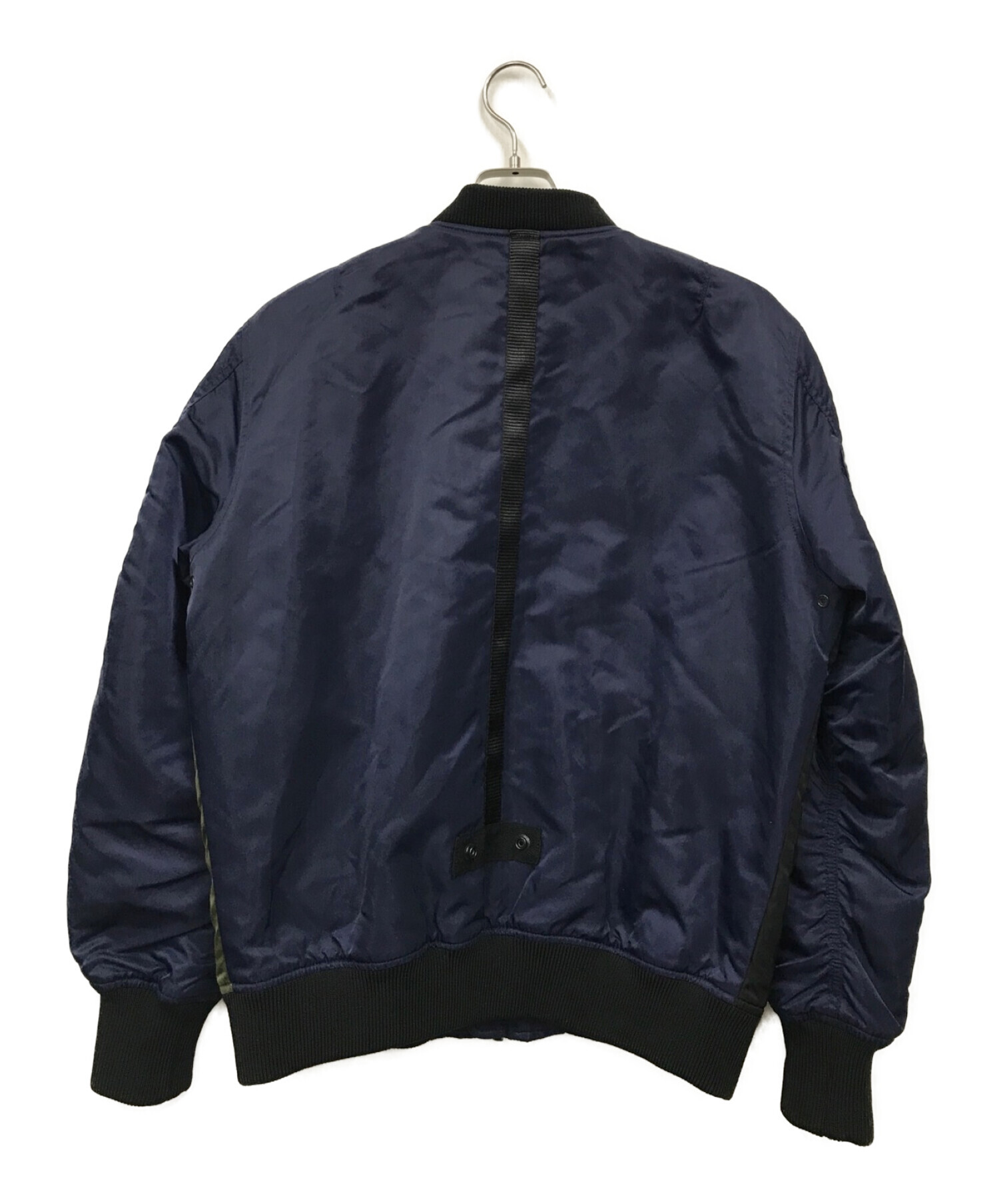 DIESEL ネイビー MA-1ジャケット