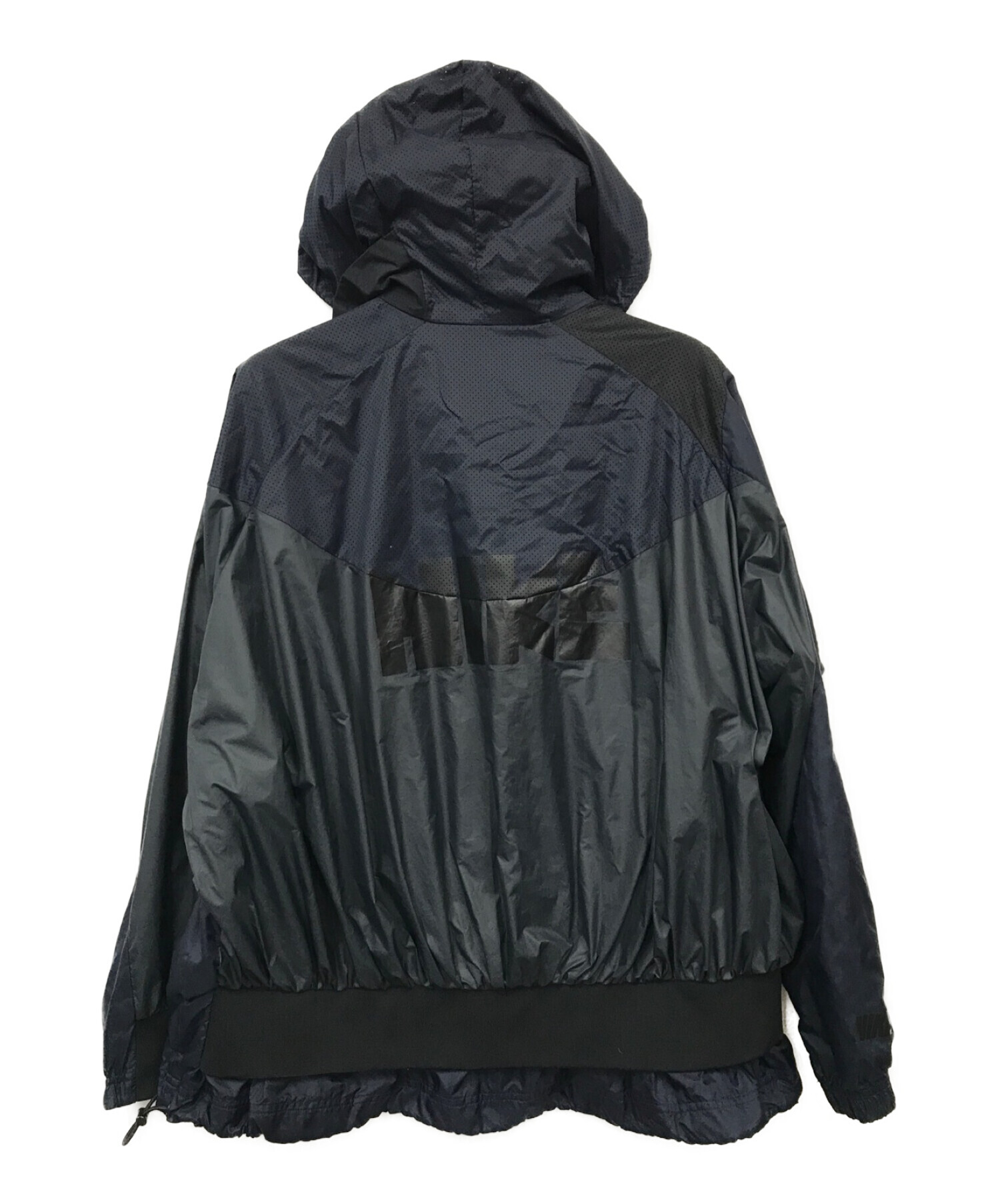 sacai (サカイ) NIKE (ナイキ) Hooded Anorak jacket（フードアノラックジャケット） ネイビー サイズ:XL