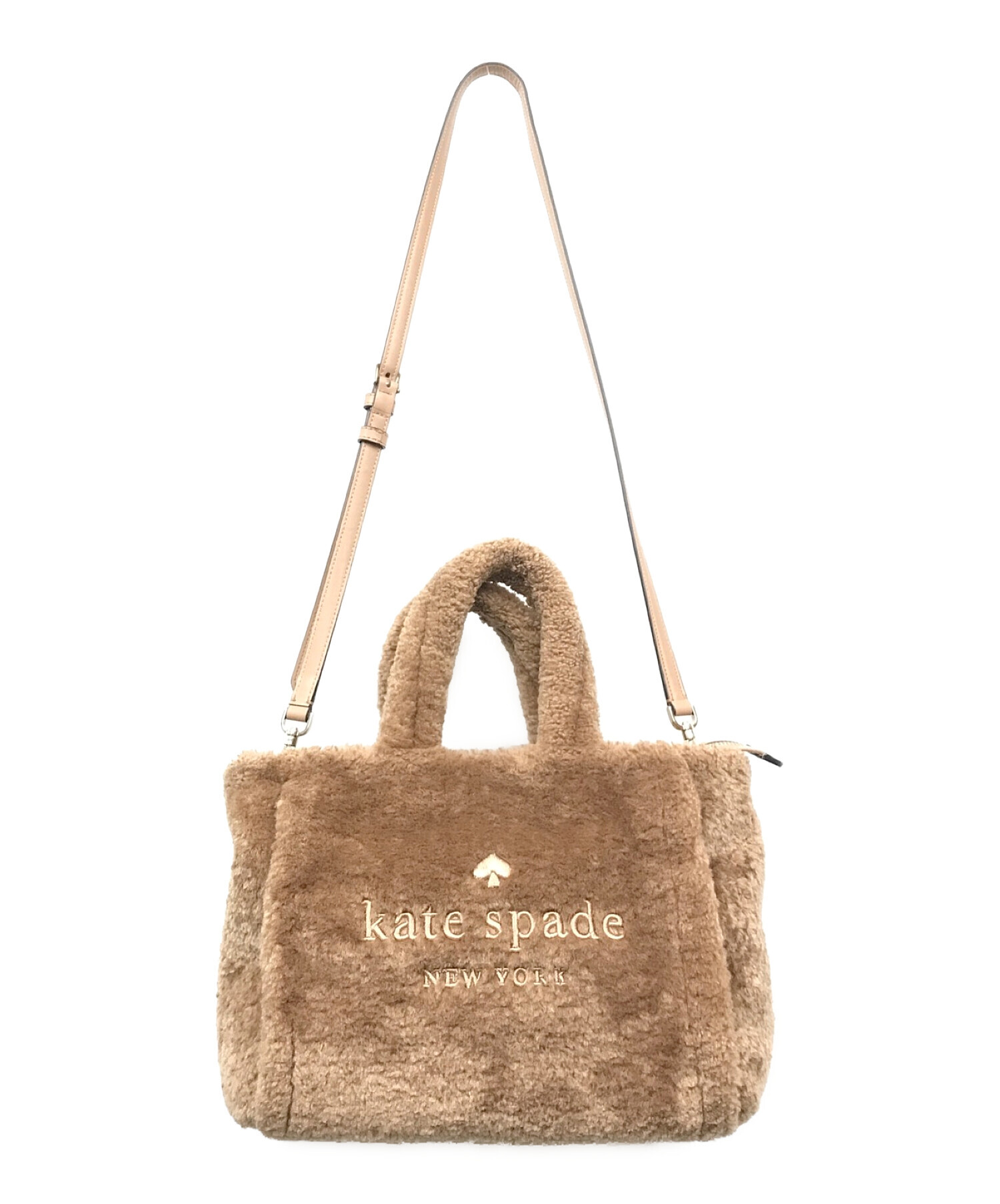 新品】ケイトスペード エラ フォウ シアリング スモール トート 2way