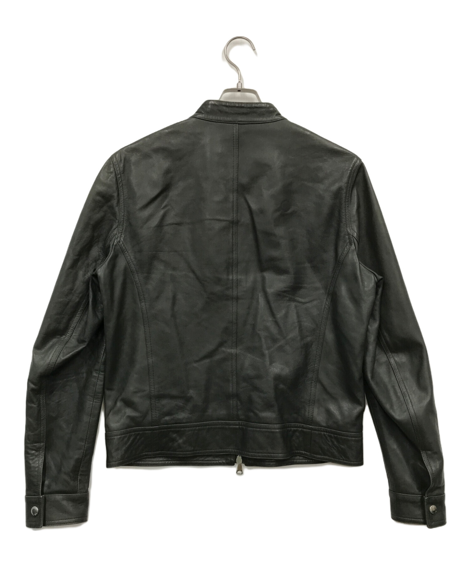 中古・古着通販】EMMETI (エンメティ) ラムスキンシングルライダース 