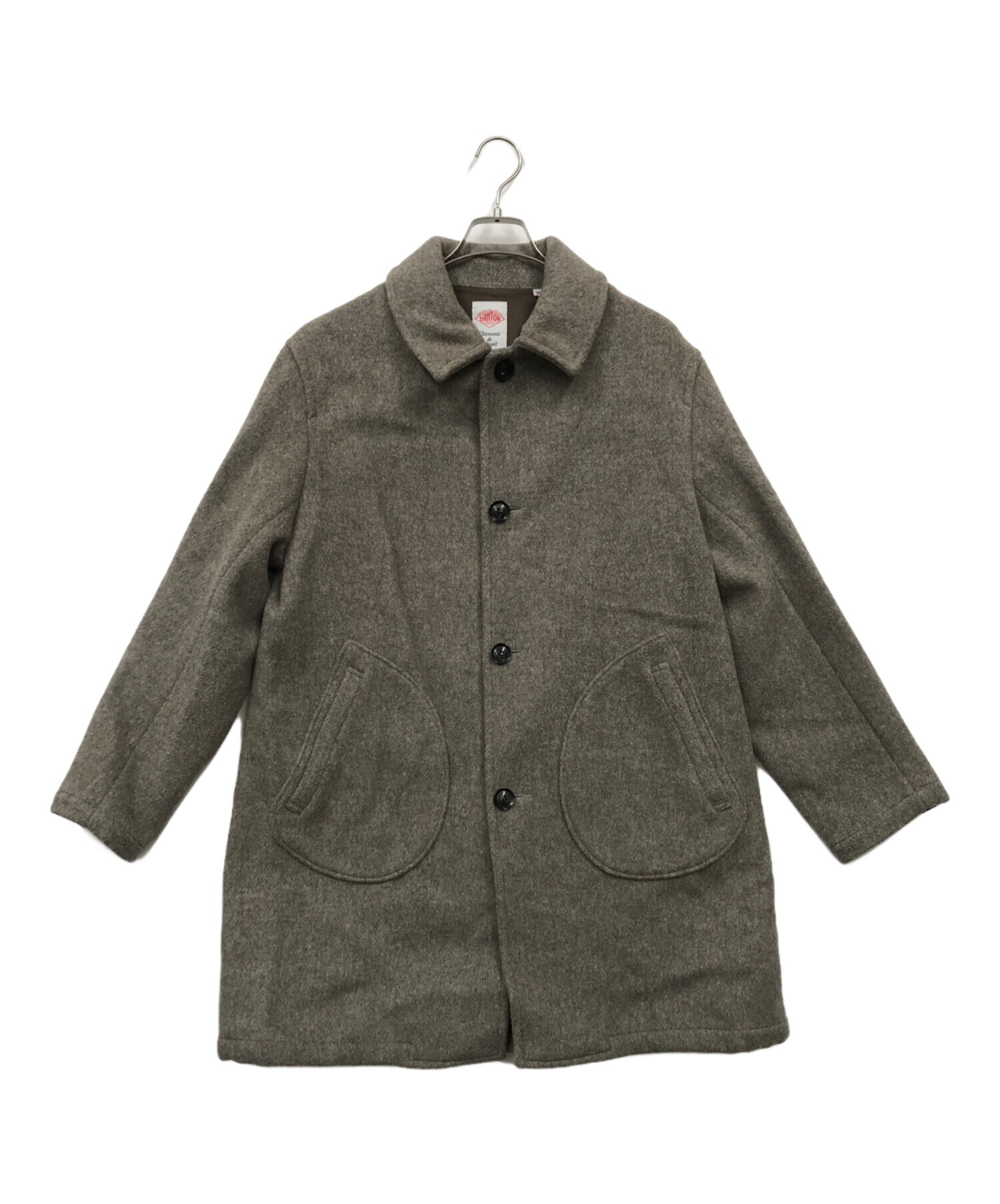 中古・古着通販】DANTON (ダントン) ウールモッサステンカラーコート 