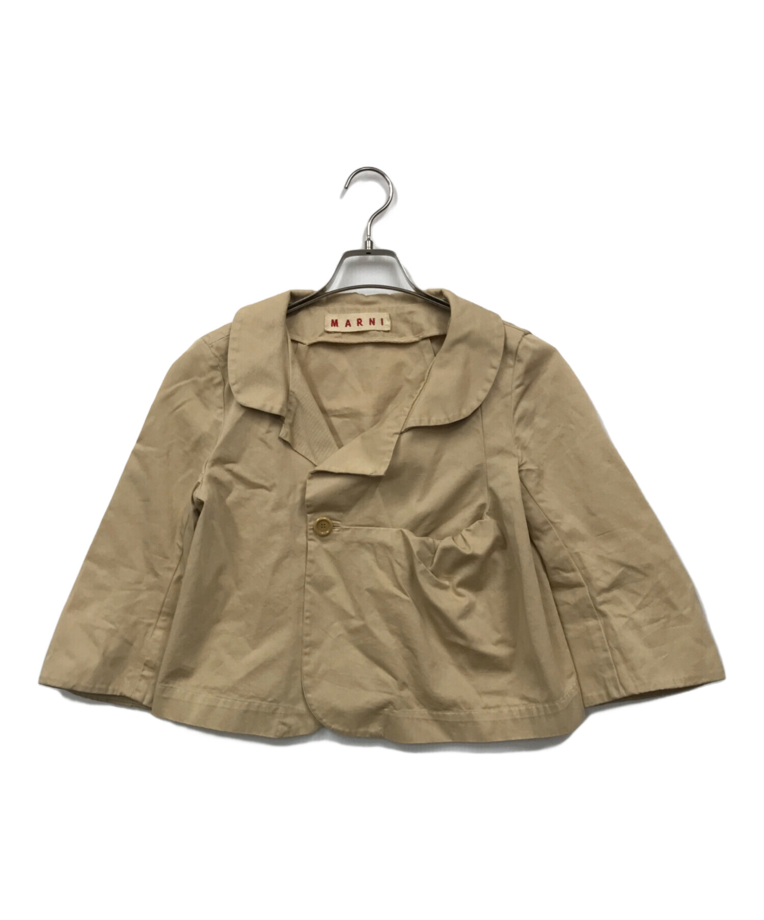 中古・古着通販】MARNI (マルニ) コットンジャケット ベージュ サイズ 