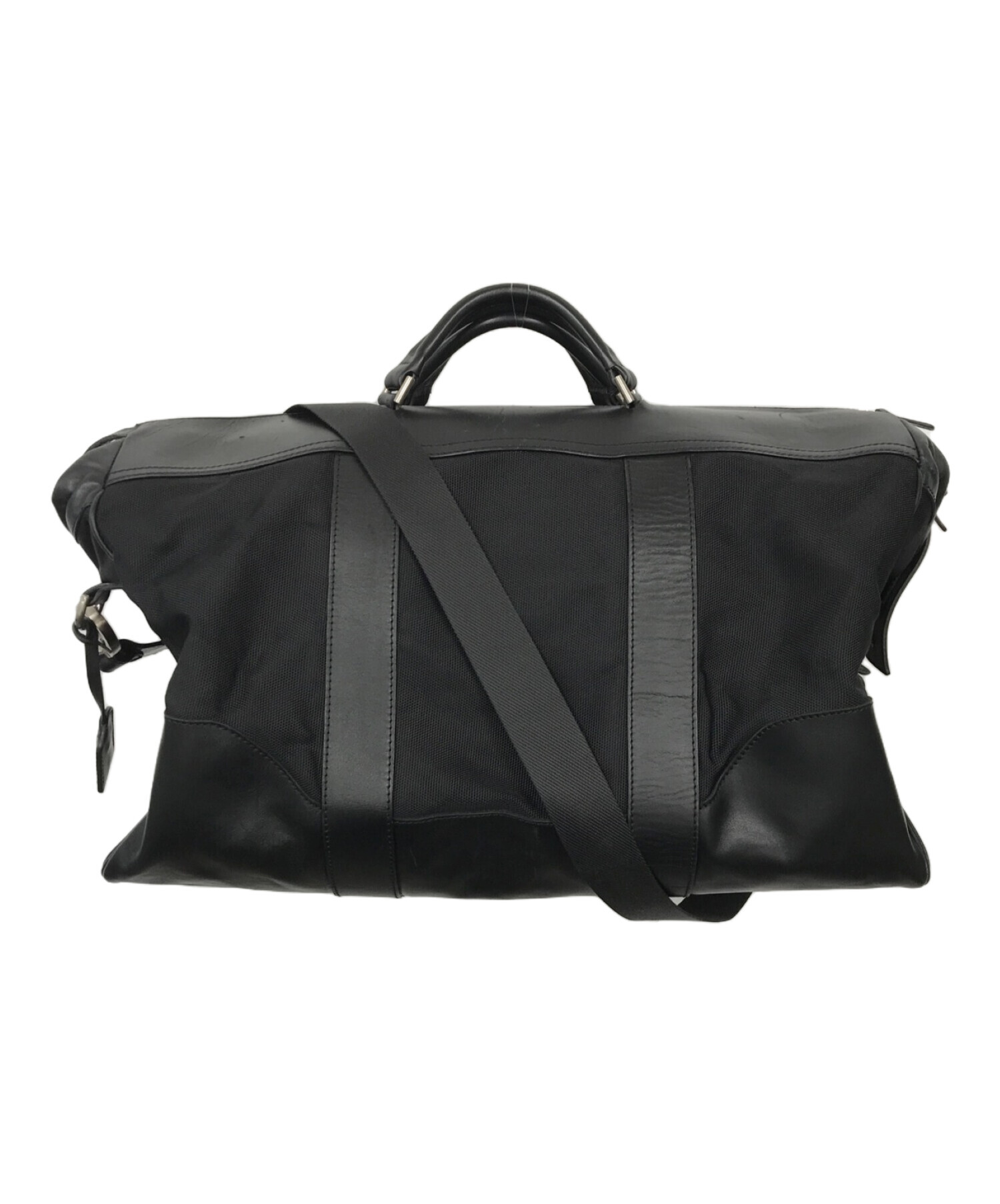 ジョルジオ・アルマーニバック、ボストンバック ジョルジオアルマーニ/ボストンバッグ/黒/レザーの買取実績【ブラン