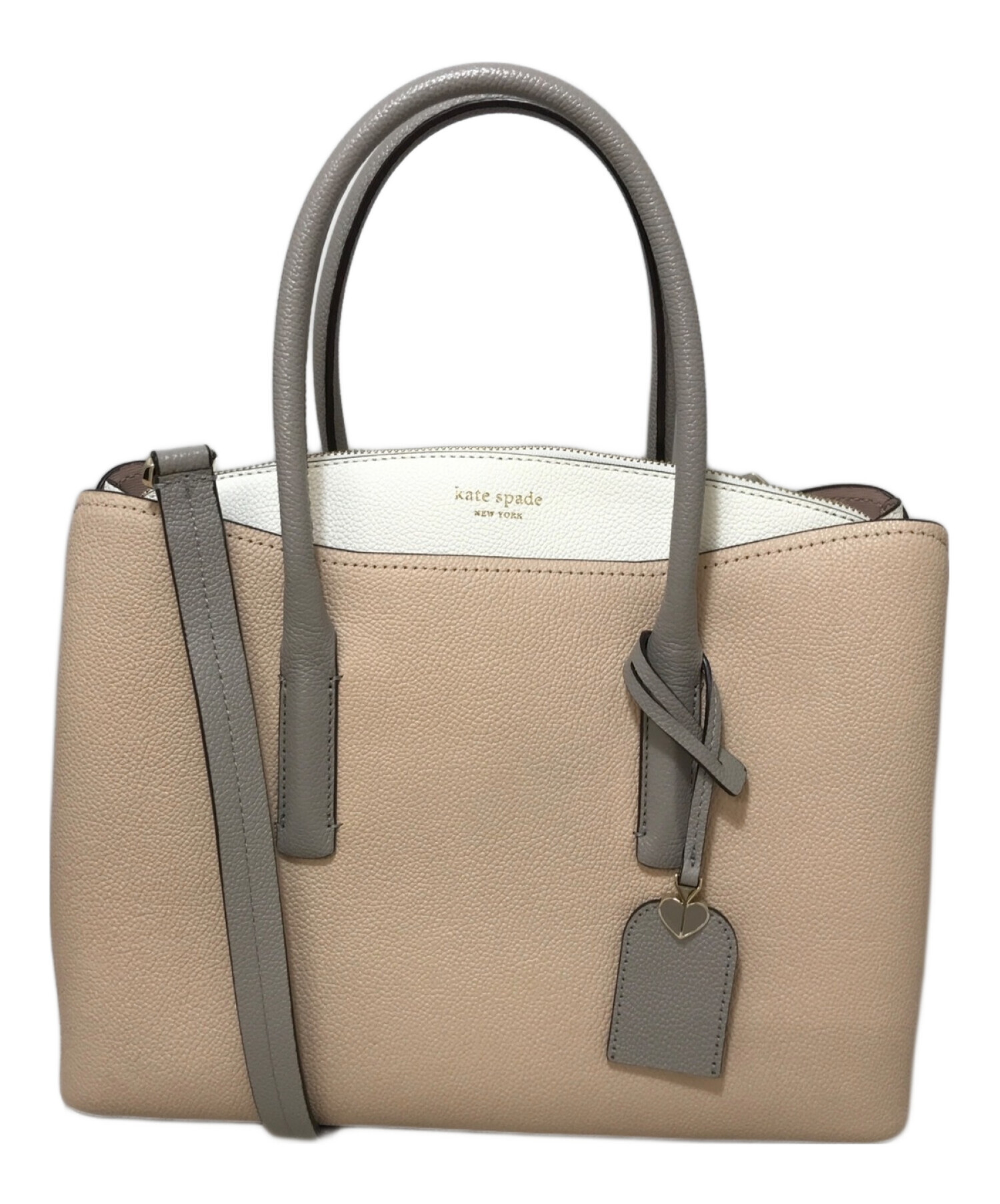 中古・古着通販】Kate Spade (ケイトスペード) 2WAYバッグ ベージュ 