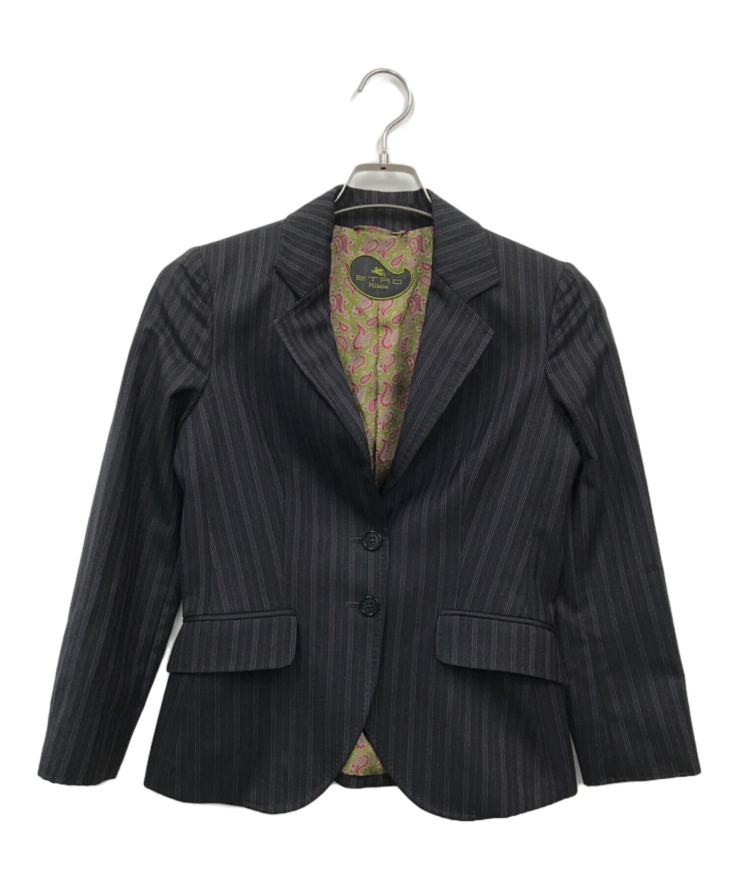 ☆新品☆ETROインターシャ ストライプ もの凄く スーツ