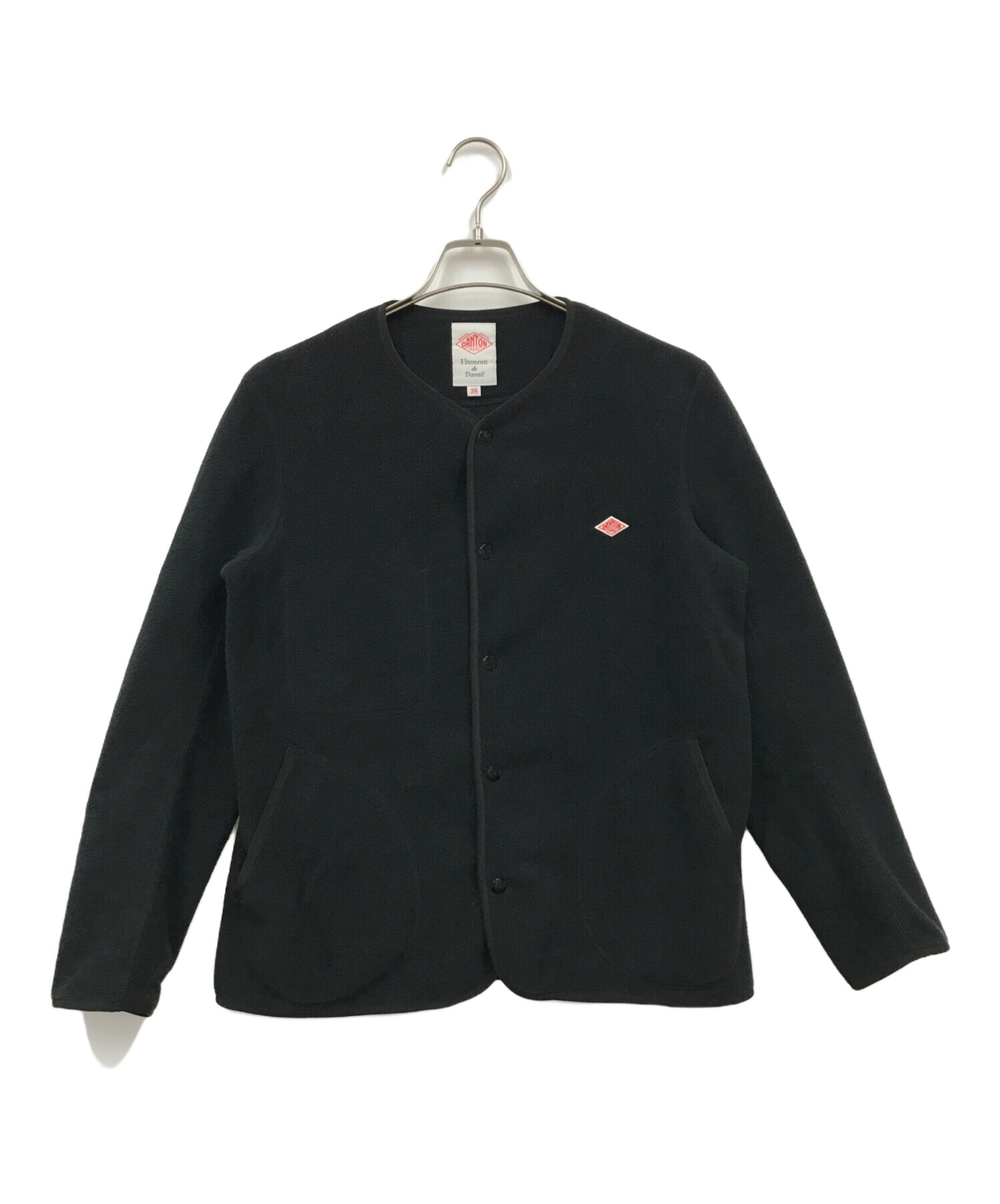 中古・古着通販】DANTON (ダントン) フリースジャケット ブラック 