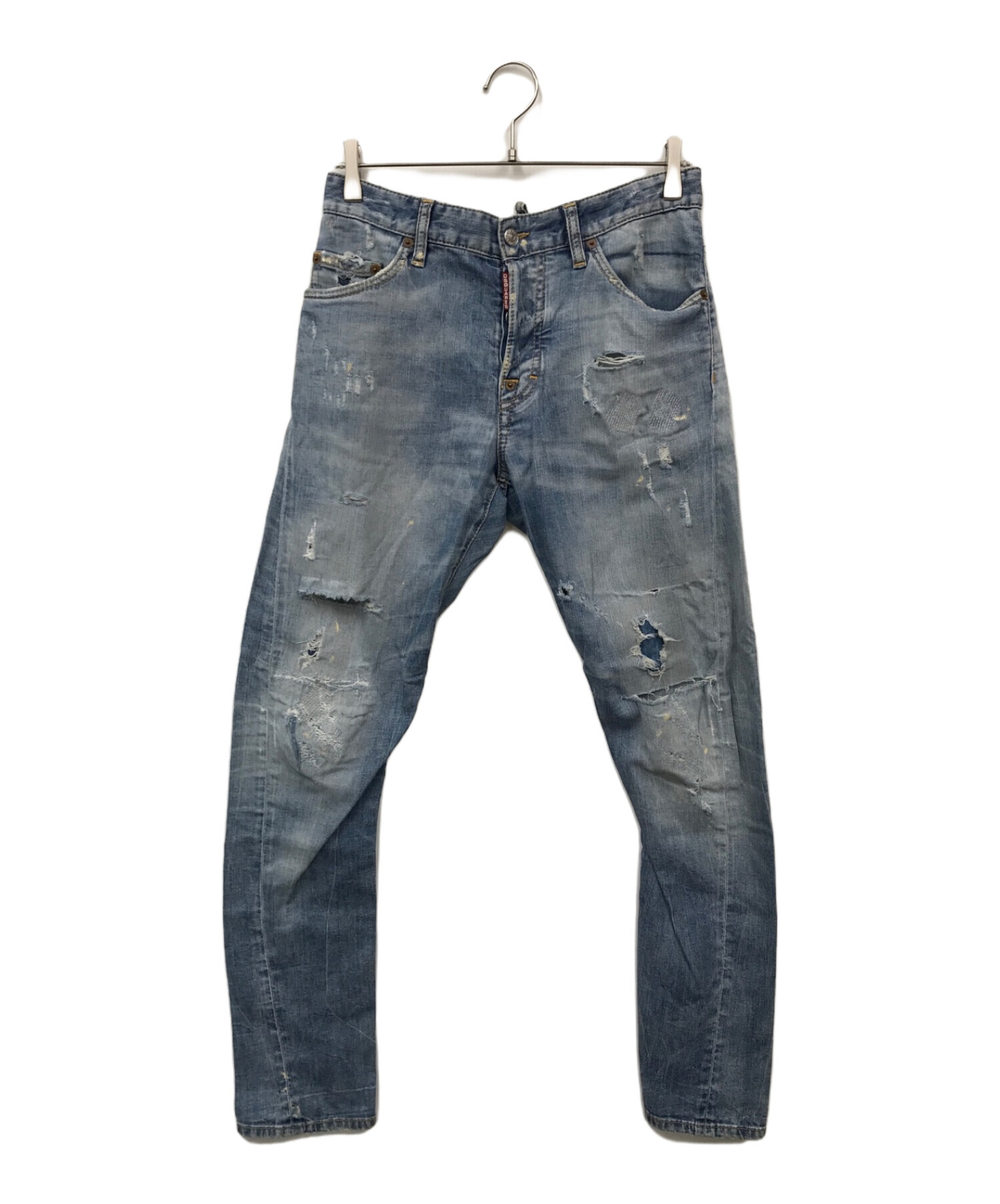 中古・古着通販】DSQUARED2 (ディースクエアード) ダメージデニム 