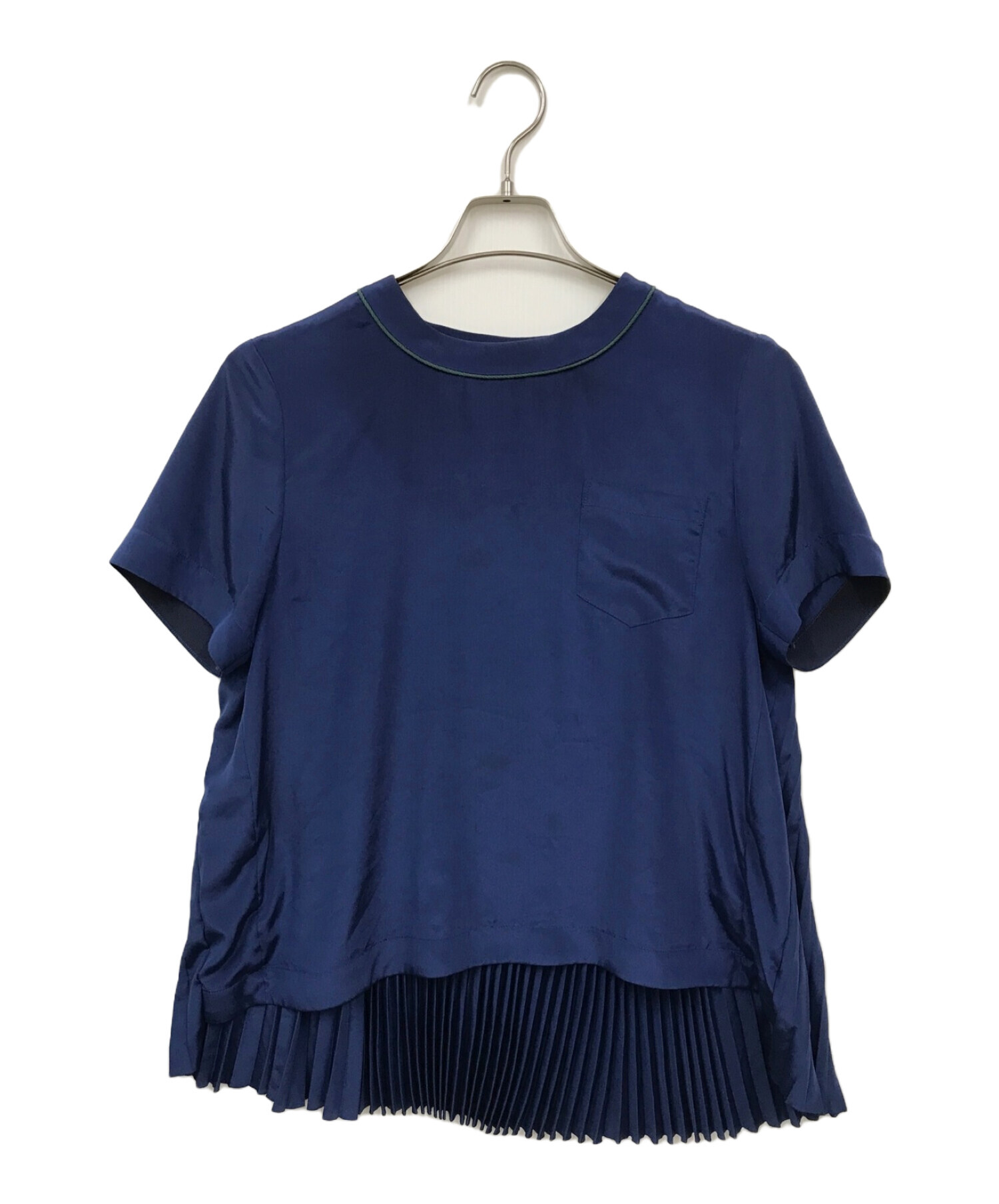 中古・古着通販】sacai luck (サカイラック) プリーツブラウス 