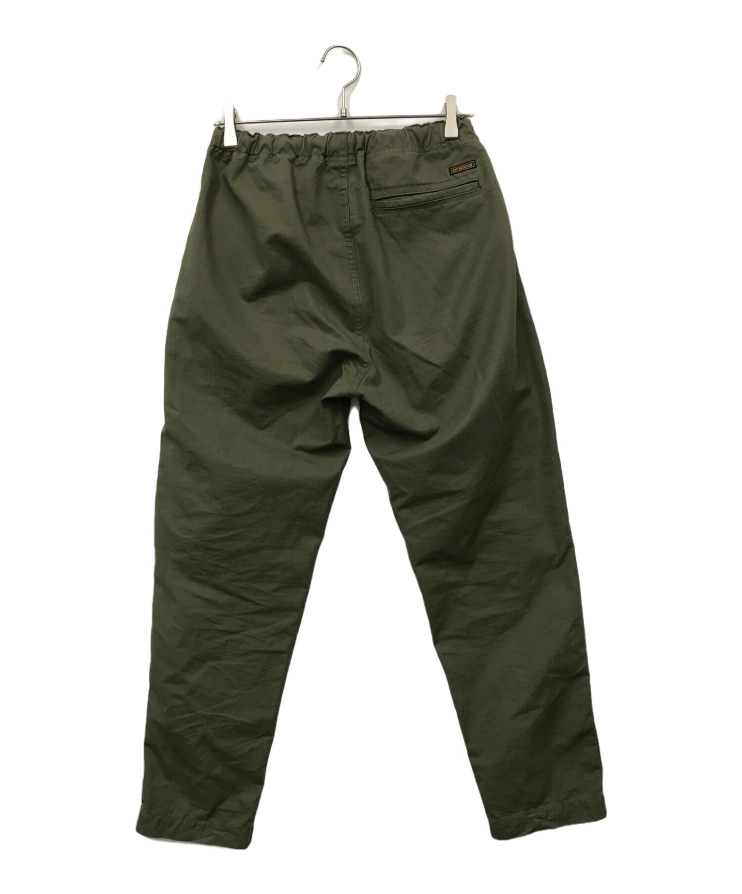 中古・古着通販】orSlow (オアスロウ) イージーパンツ グリーン サイズ  