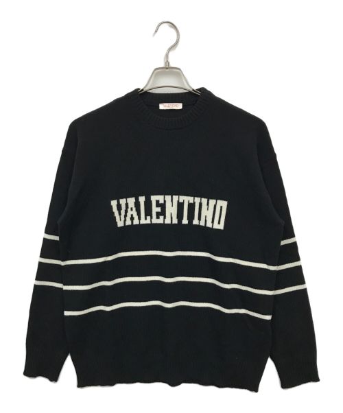 中古・古着通販】VALENTINO (ヴァレンティノ) クルーネックニット 