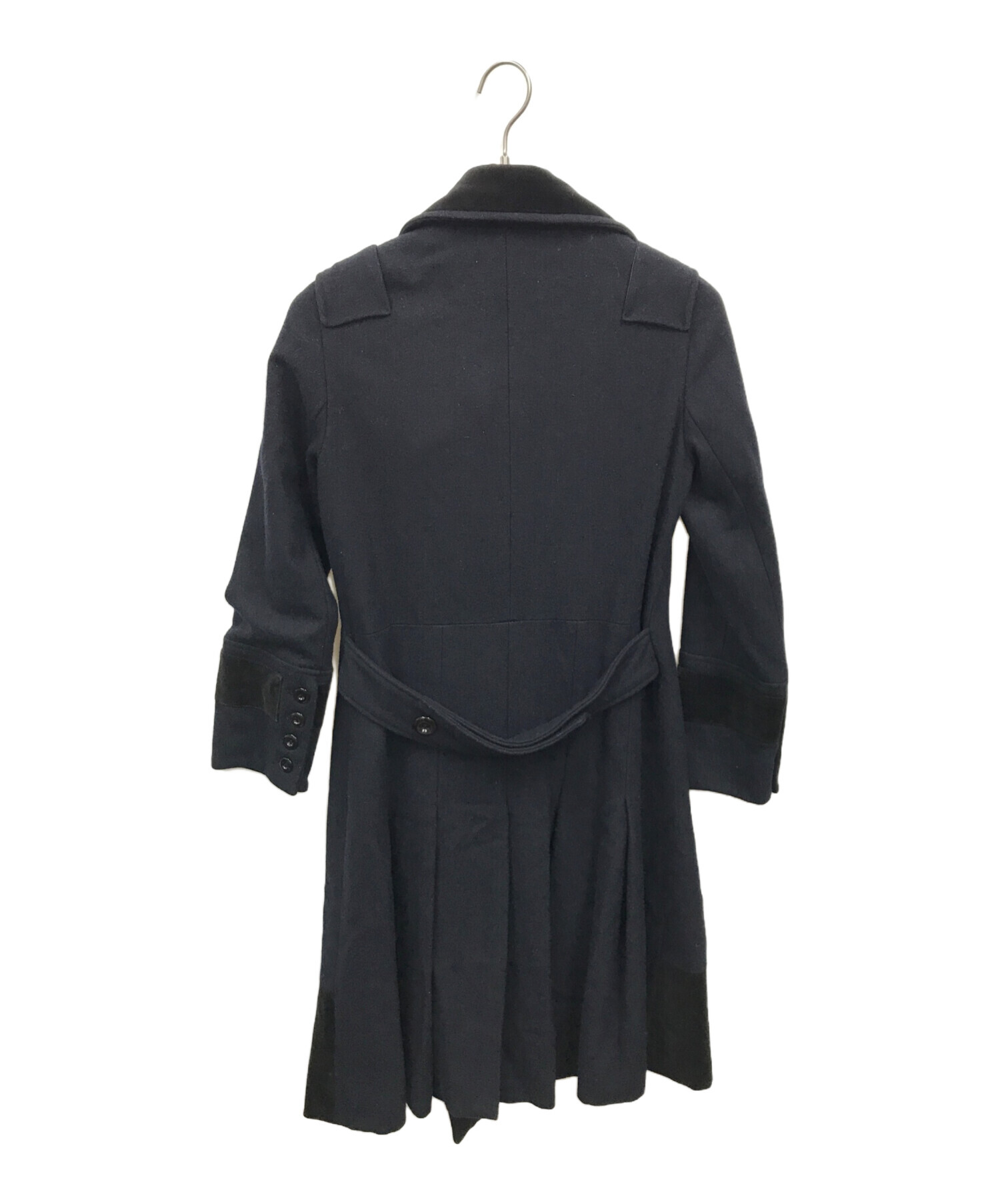 中古・古着通販】Chloe (クロエ) ウールコート ネイビー サイズ:38 