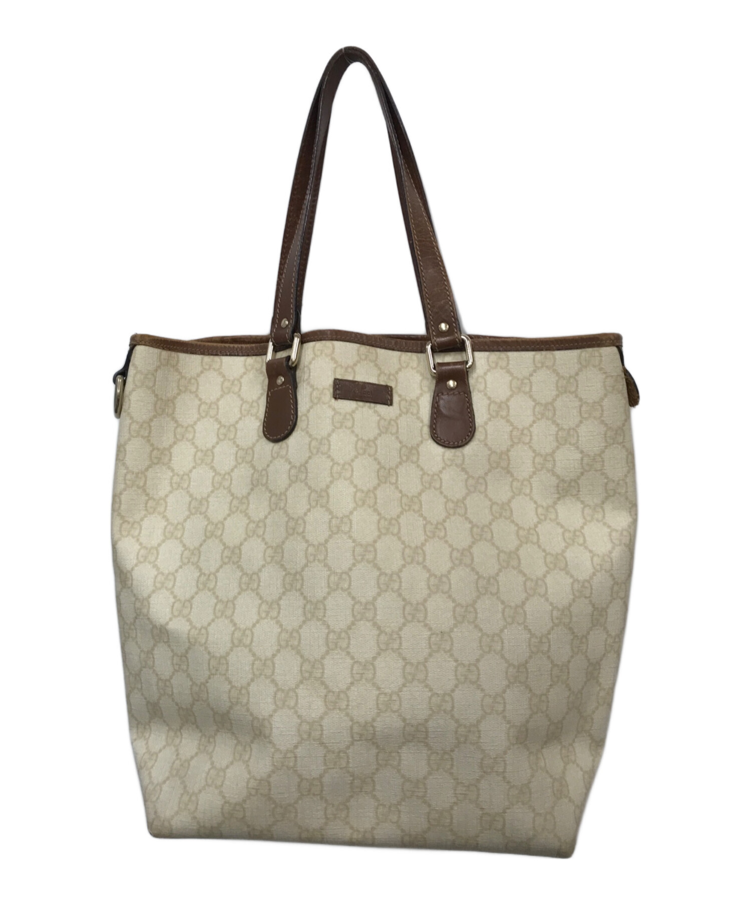 中古・古着通販】GUCCI (グッチ) トートバッグ ベージュ 