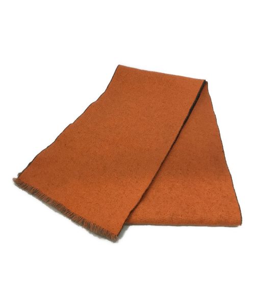 □ 24368☆秋 本物 GUCCI グッチ ストール GG柄 オレンジ