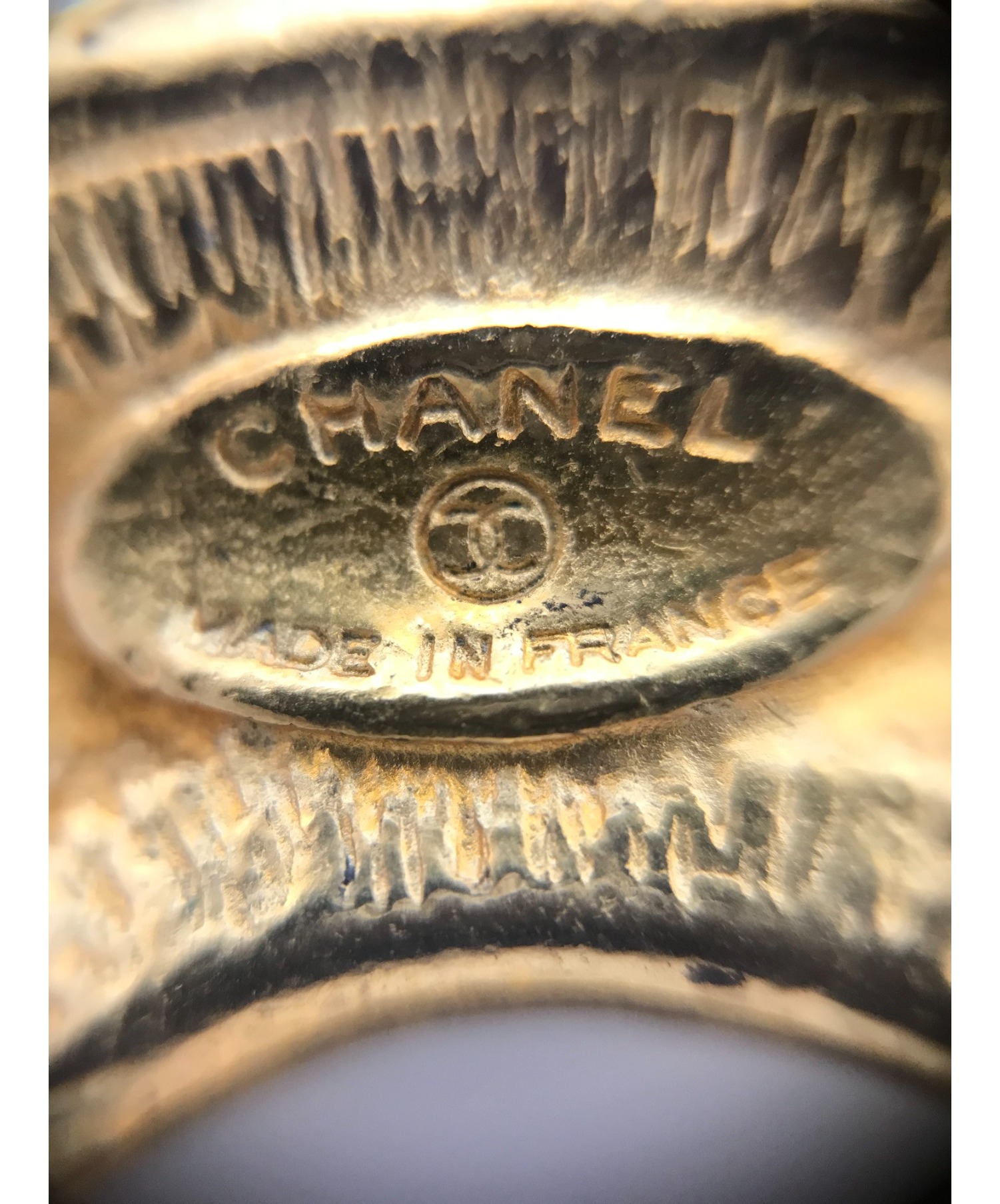 CHANEL (シャネル) [OLD]ヴィンテージビッグココマークブローチ ゴールドカラー サイズ:不明 1152　ヴィンテージ　ココマーク　ブローチ