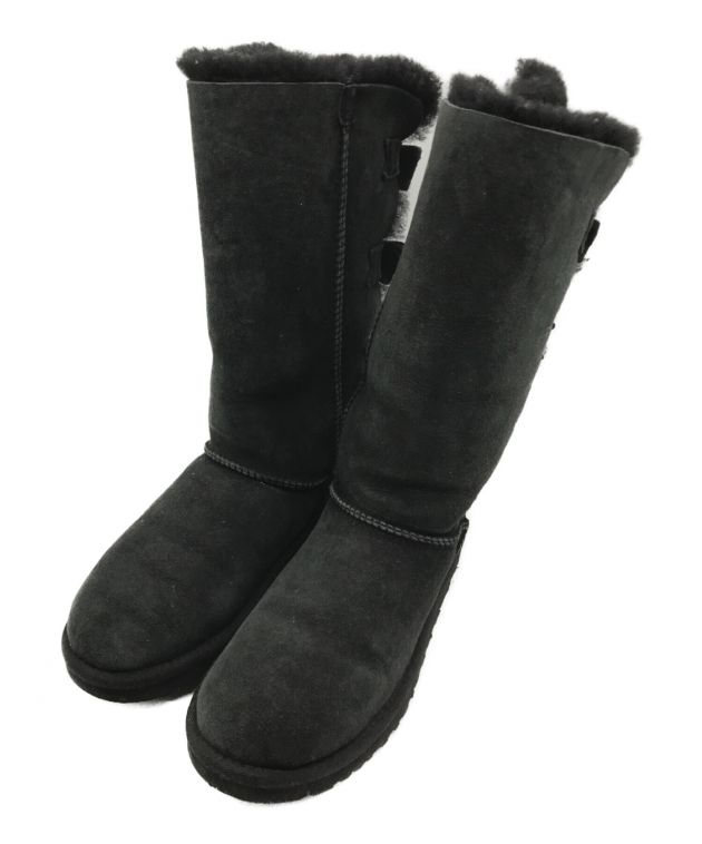 中古・古着通販】UGG (アグ) スワロフスキーリボンムートンブーツ 