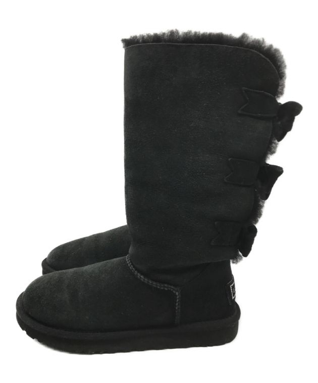 中古・古着通販】UGG (アグ) スワロフスキーリボンムートンブーツ 