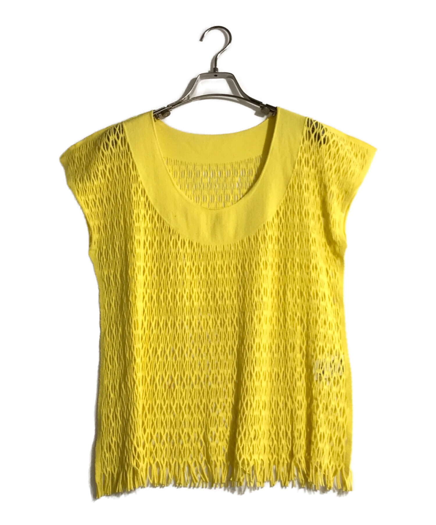 中古・古着通販】ISSEY MIYAKE (イッセイミヤケ) メッシュフリンジ  